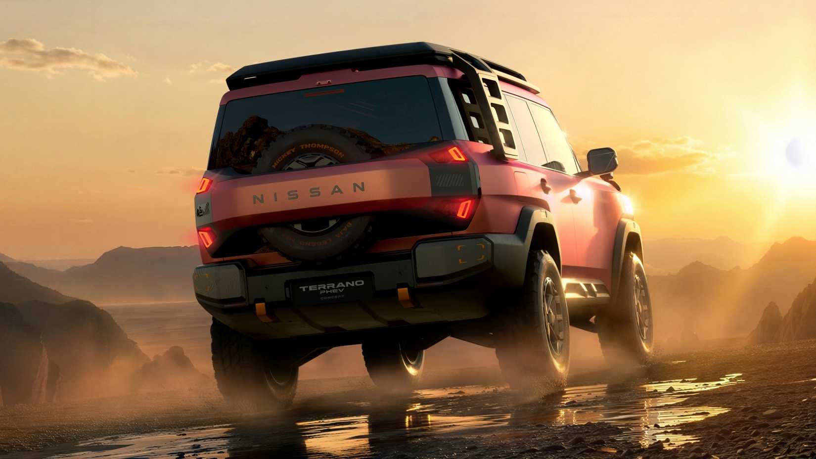 Nissan Terrano PHEV traseiro