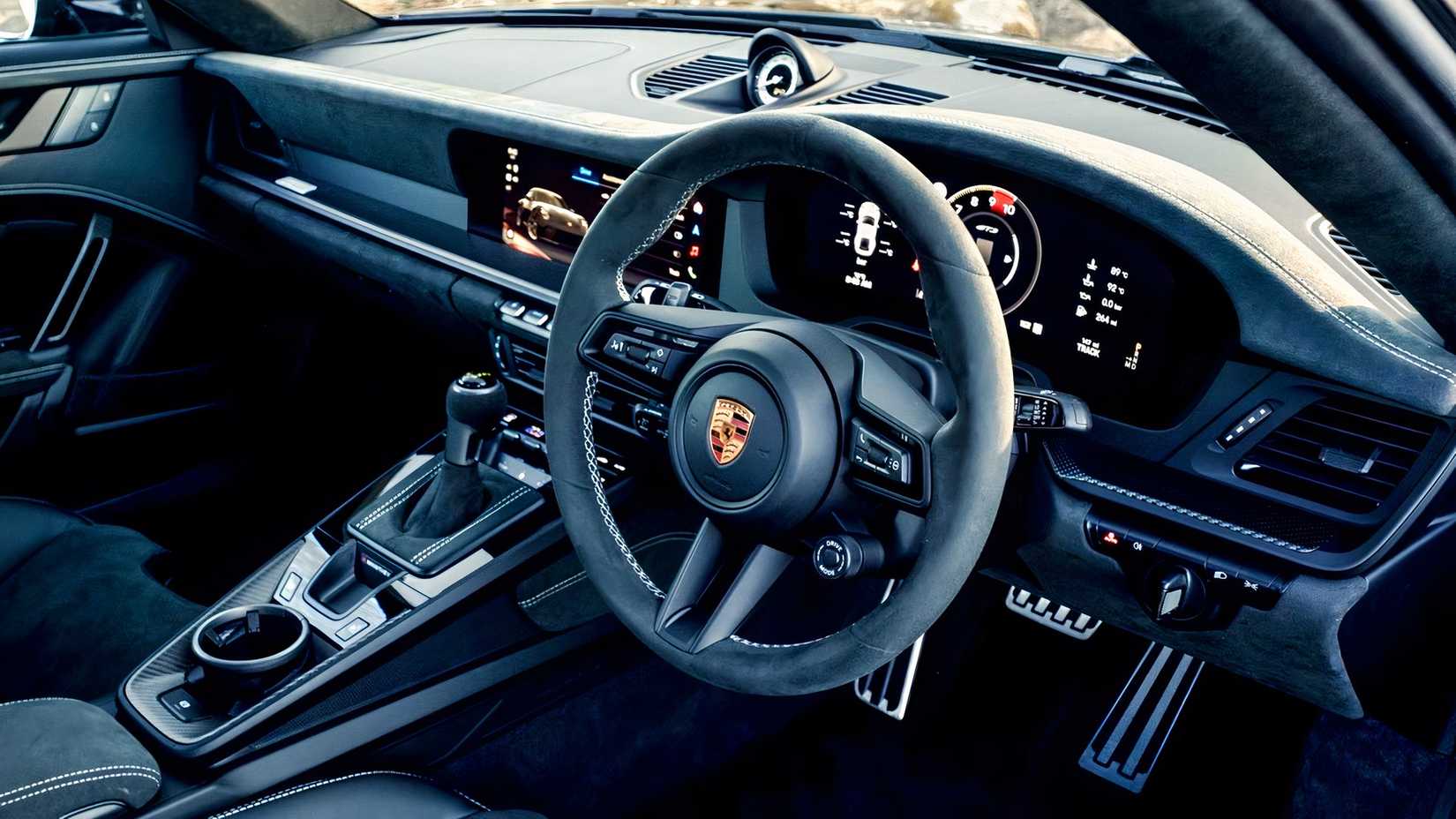 Painel do Porsche 911 GT3 Manthey