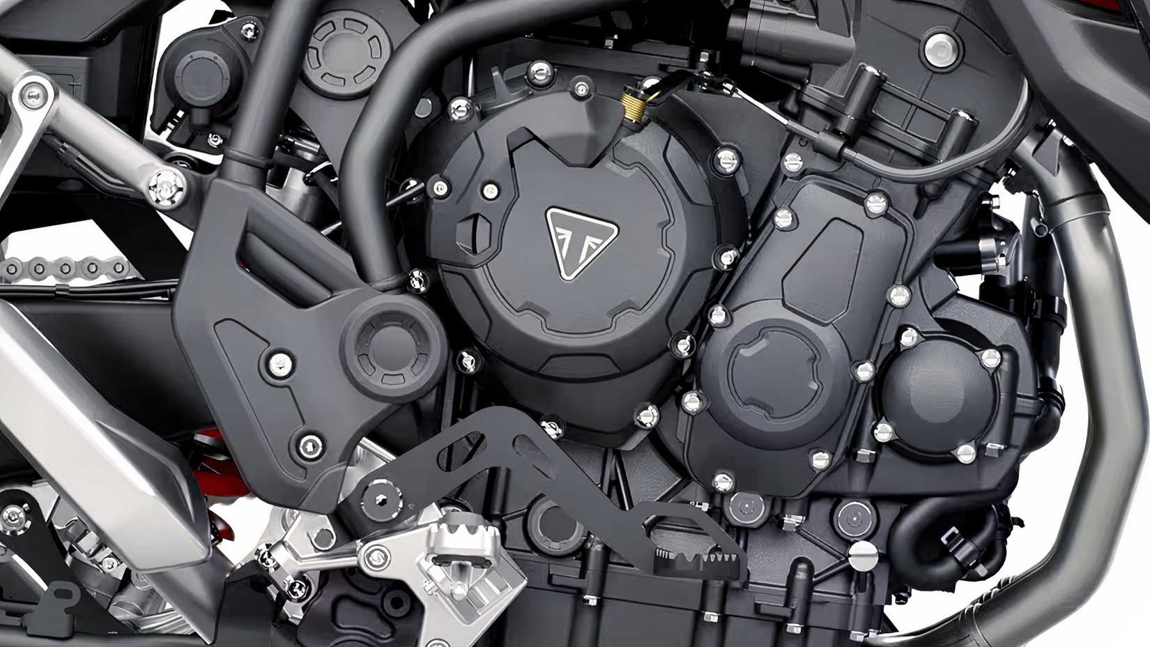 Detalhes detalhados do motor Triumph Tiger 900 GT Pro