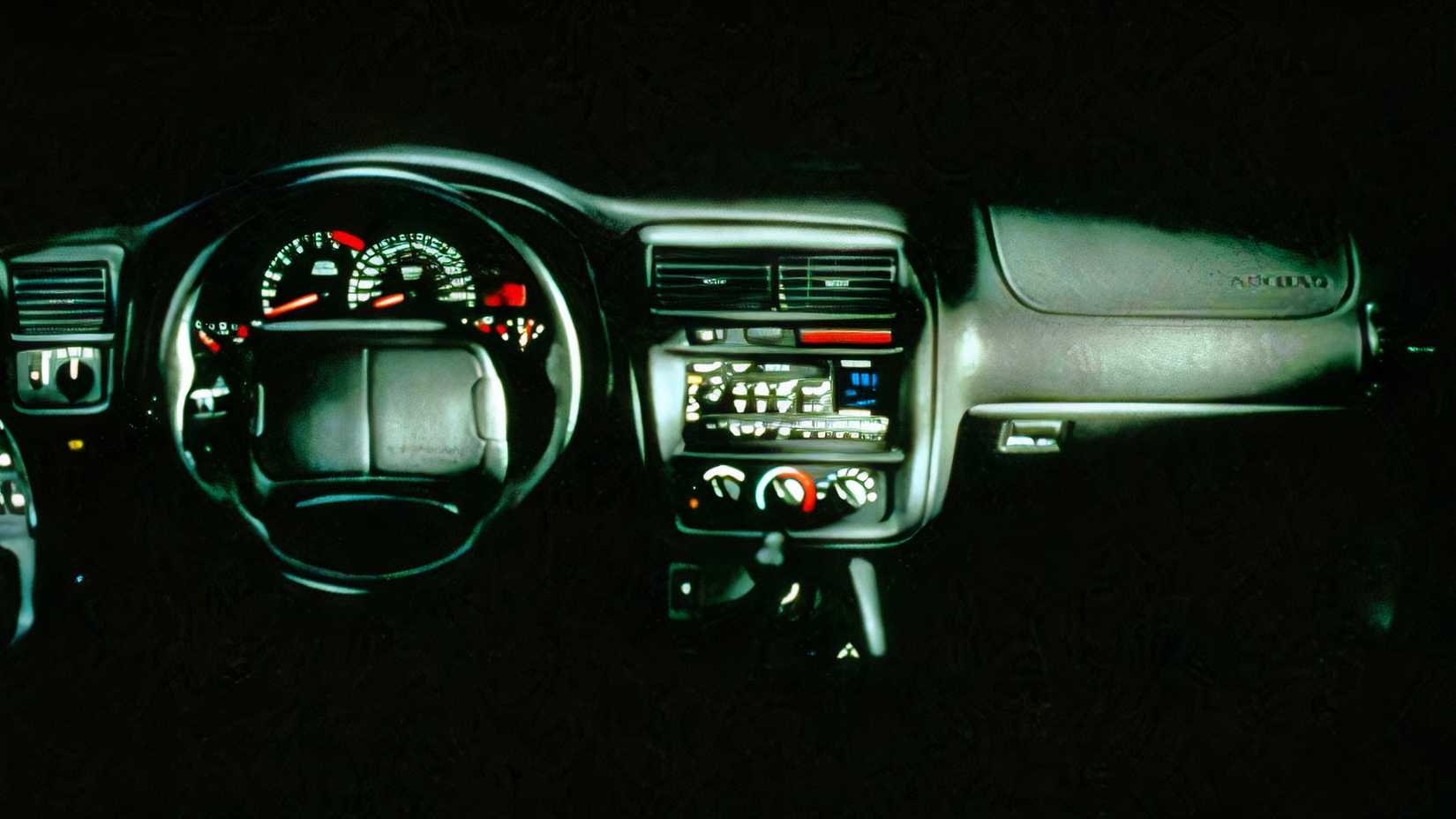 1998 Chevrolet Camaro interior shot showing Dashboard