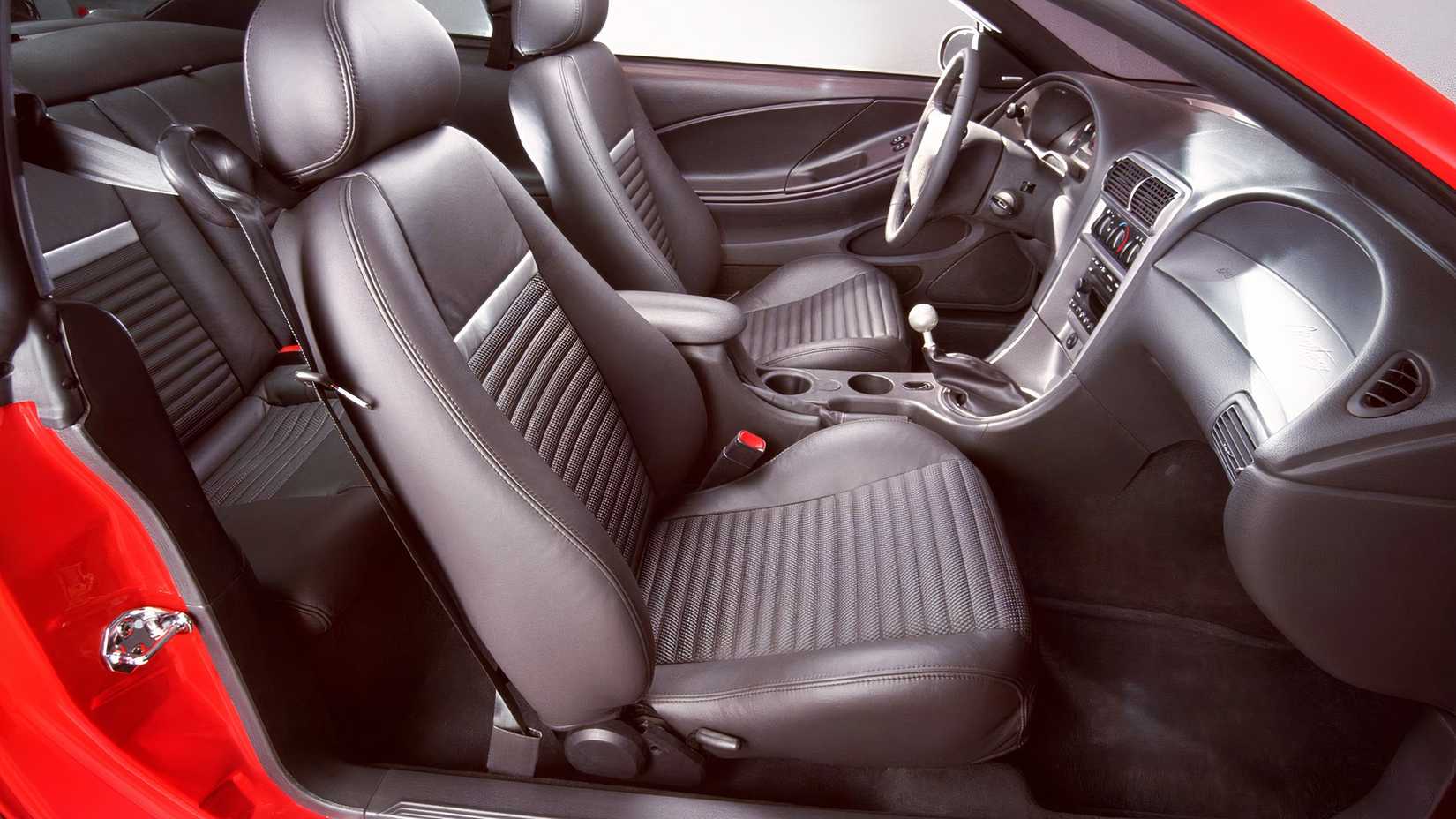 2004 Ford Mustang Mach 1 Interior shot showing front cabin