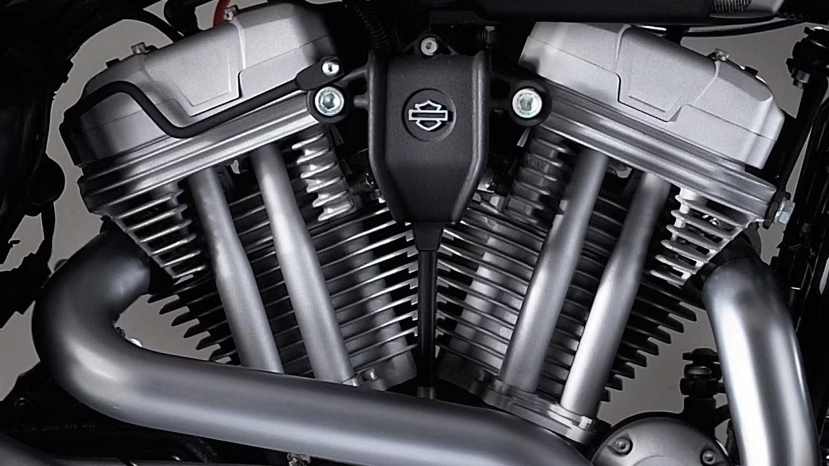 Detalhe do motor Harley-Davidson XR1200 2009