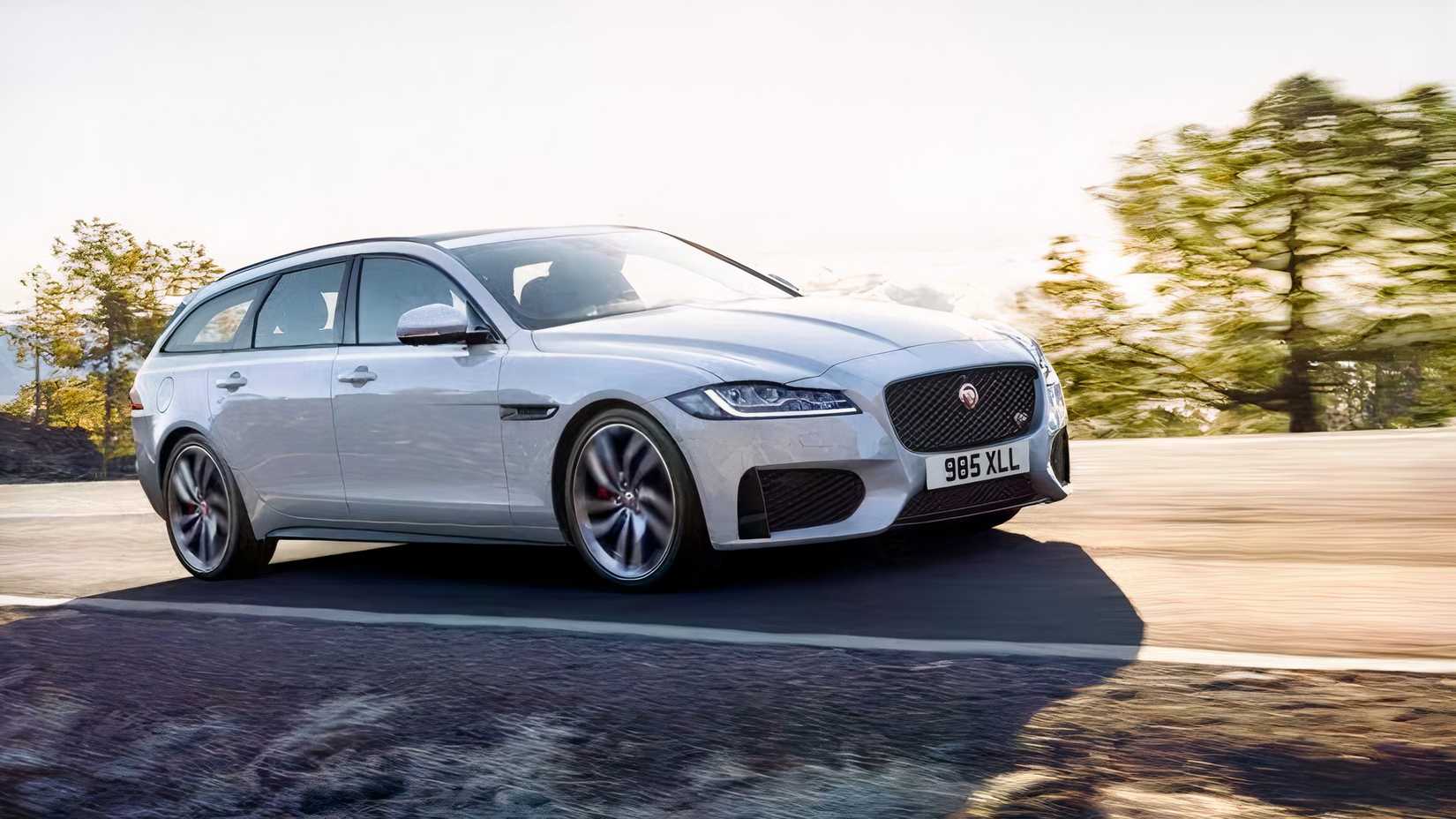 Tiro de direção do Jaguar XF Sportbrake 2020