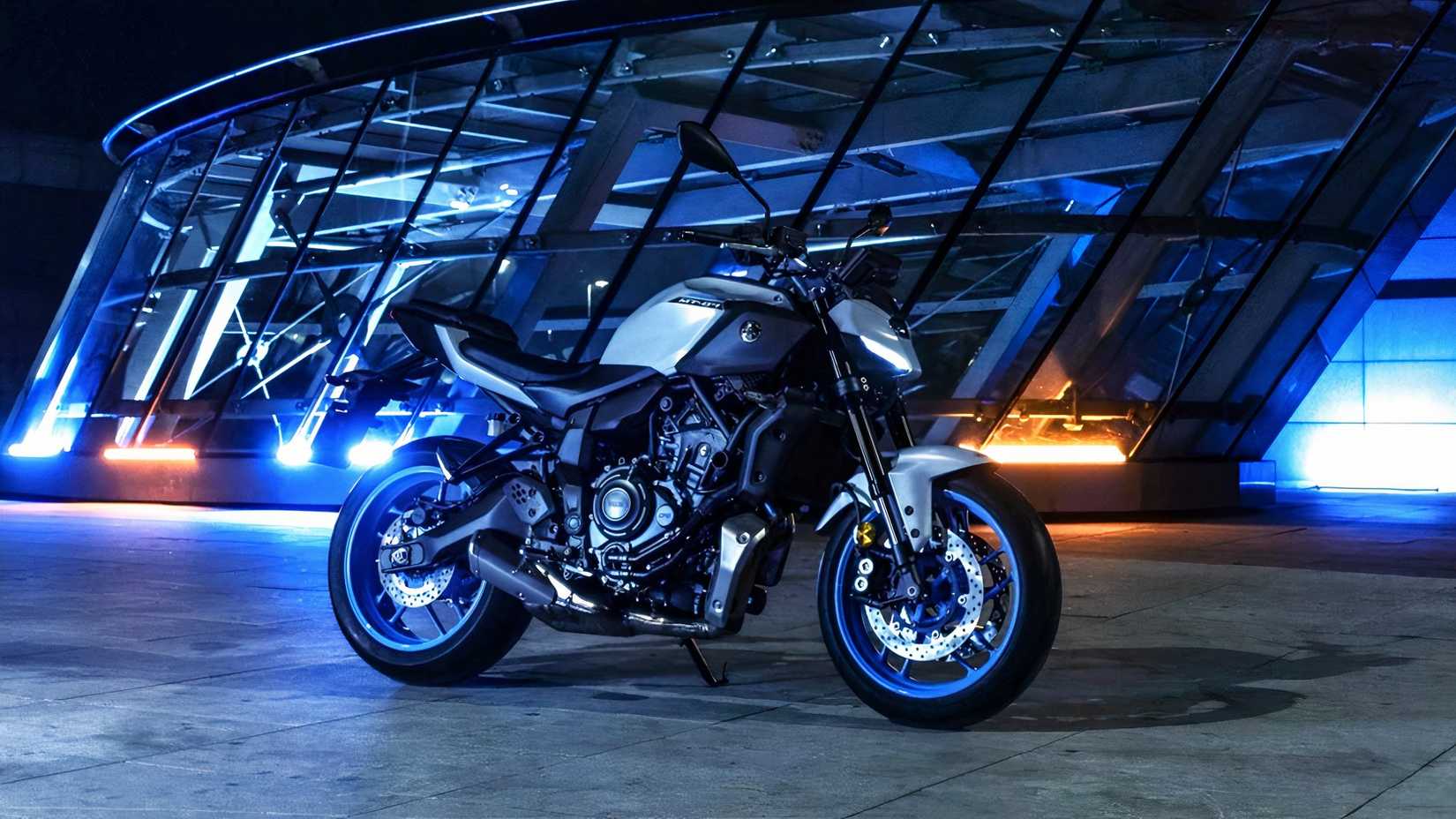 Yamaha MT-07 standstill shot