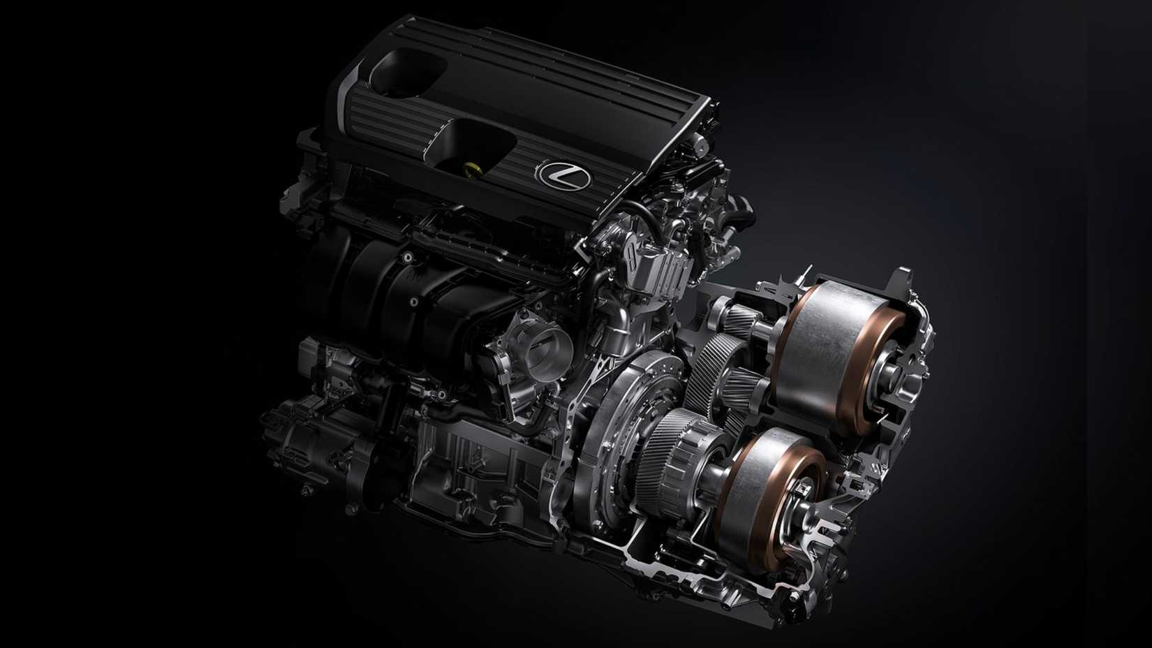 2026 Lexus ES 350h engine close-up shot
