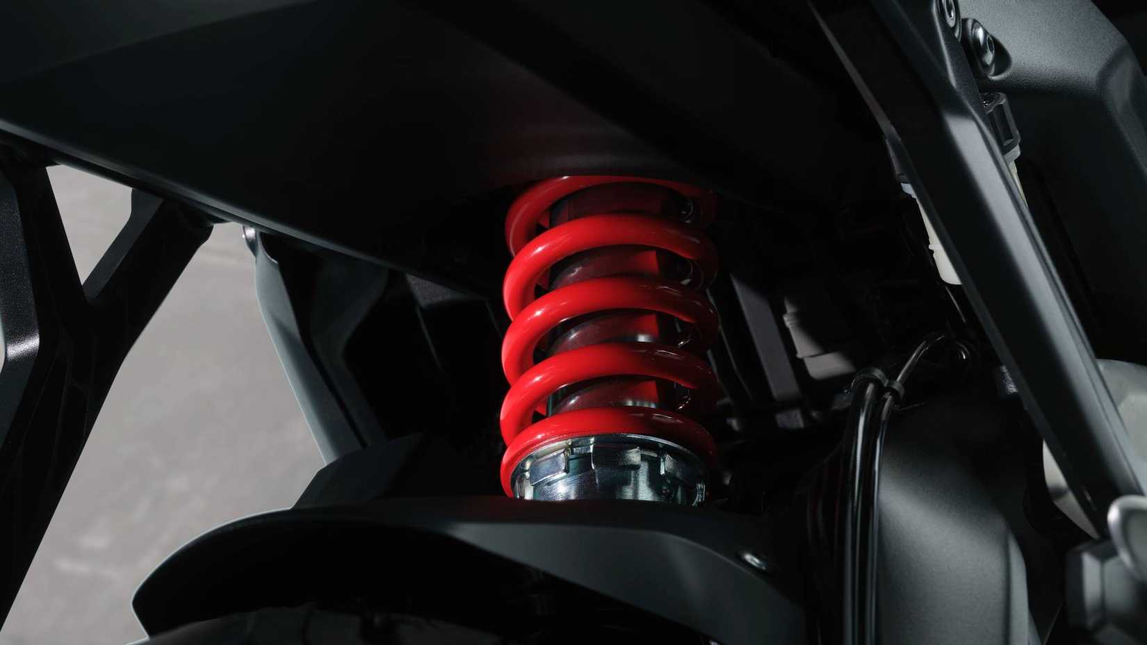 Foto em close do Triumph Trident 660 Monoshock 2026