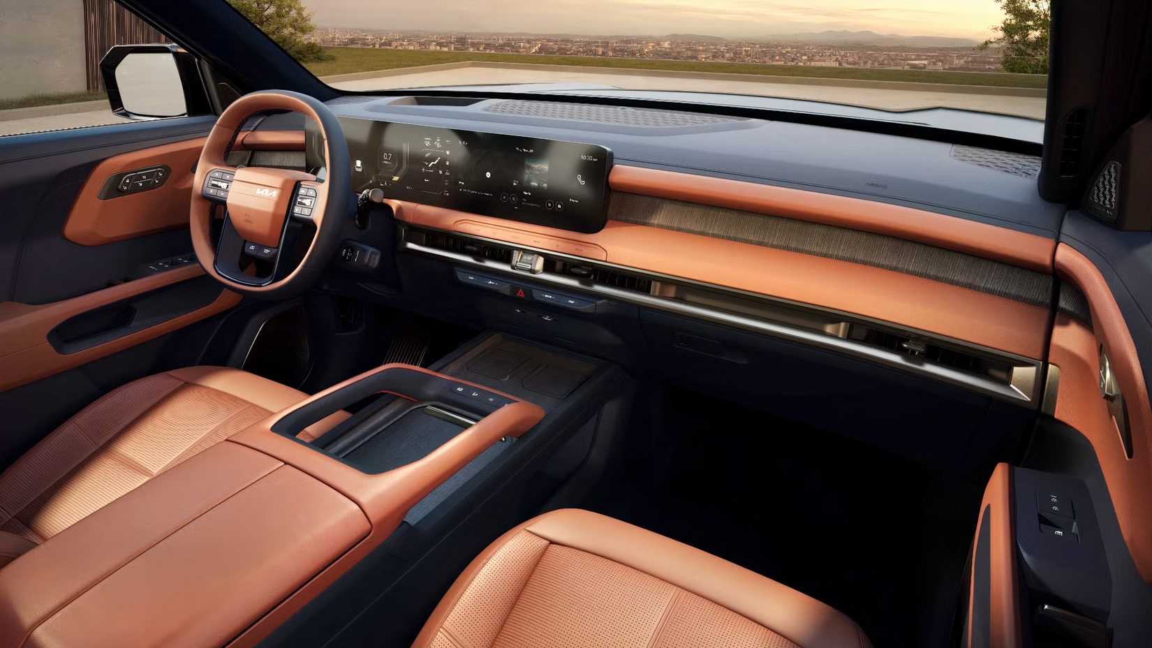2027 Kia Telluride Hybrid Dashboard
