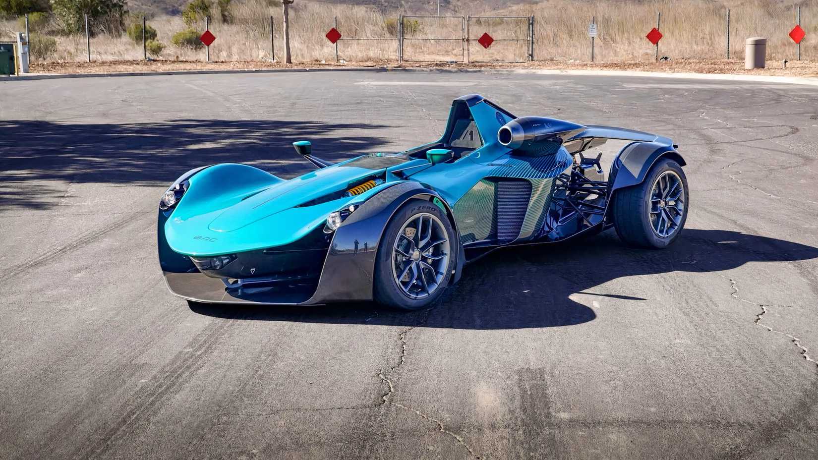 2023 BAC Mono R front 3/4