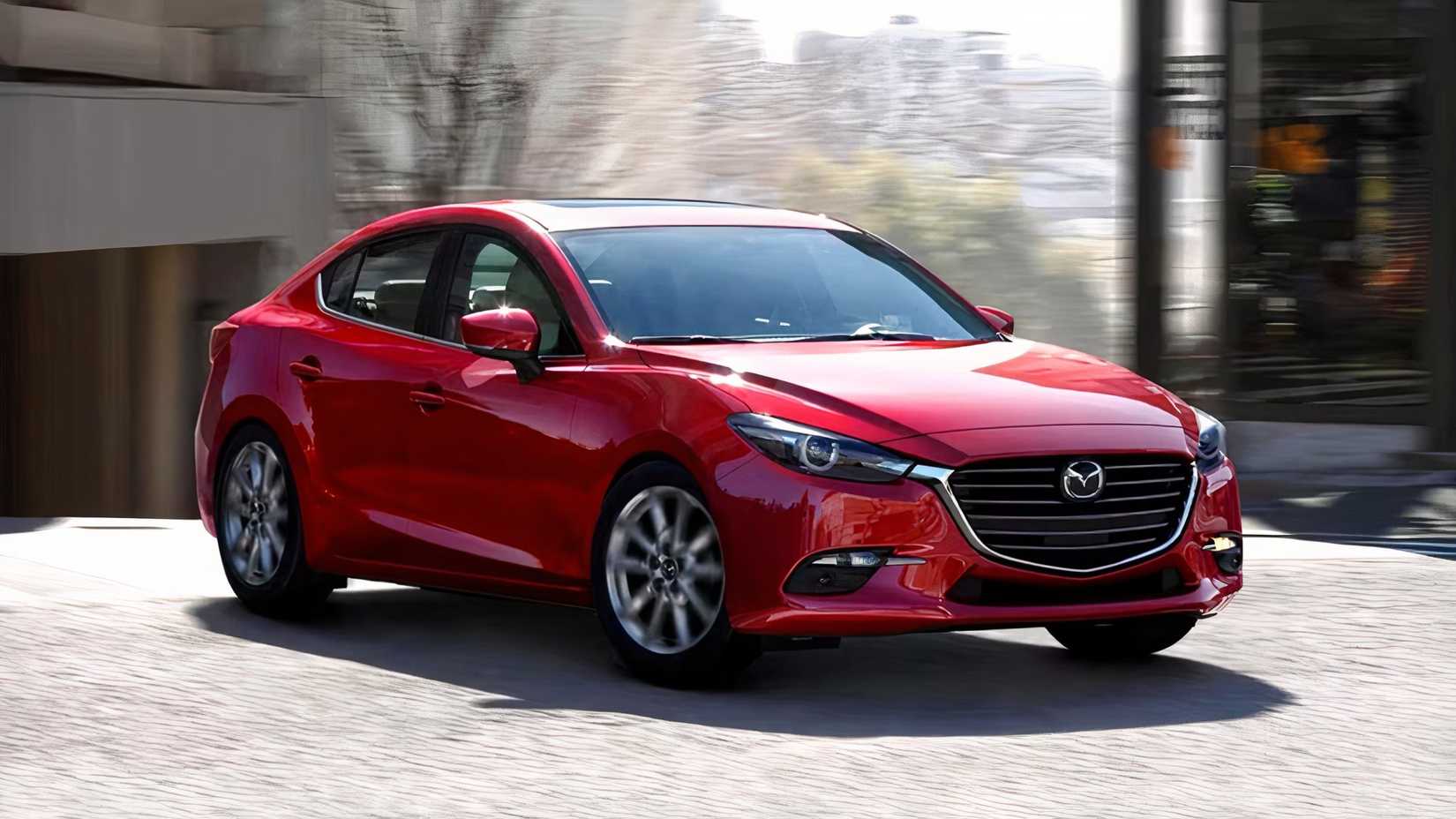 2017 Mazda 3 Sedan front 3/4