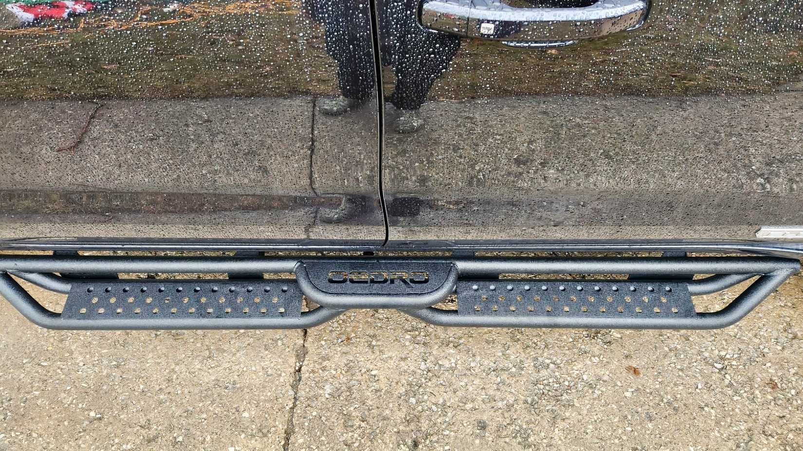 OEDRO Running Board Black Truck