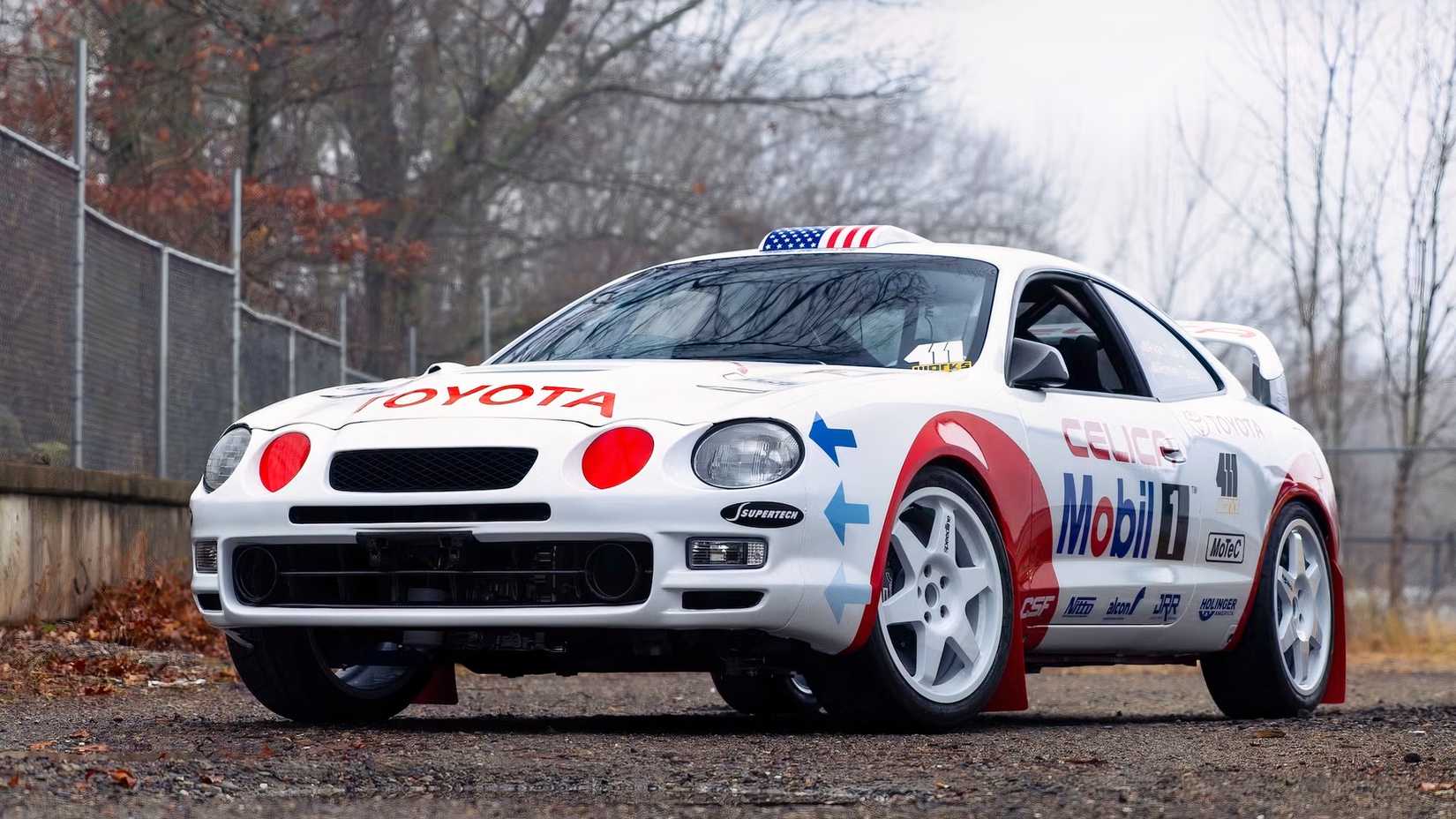 Carro de corrida de rally Toyota Celica 6ª geração
