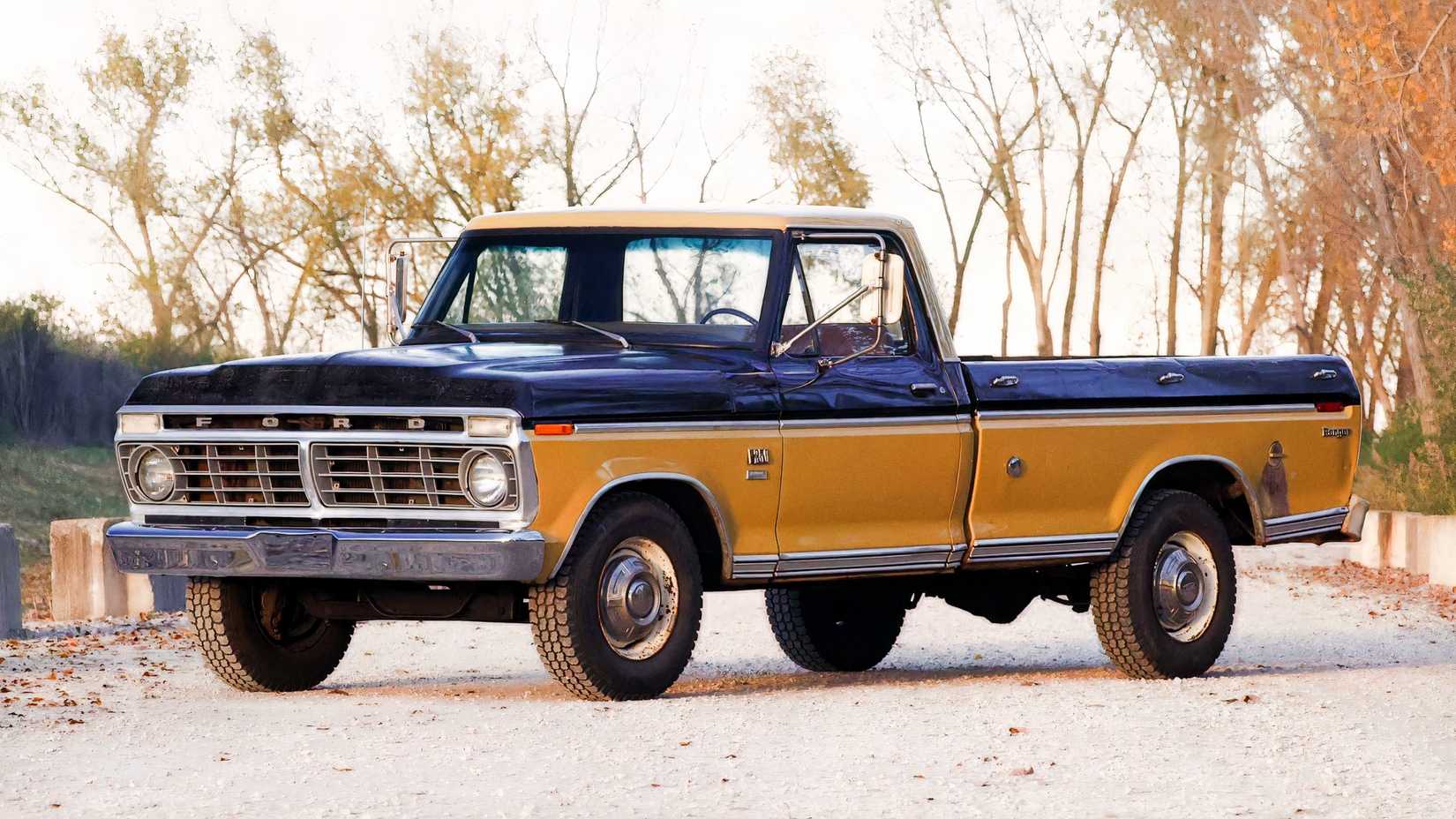 1973 Ford F-250 Ranger Camper