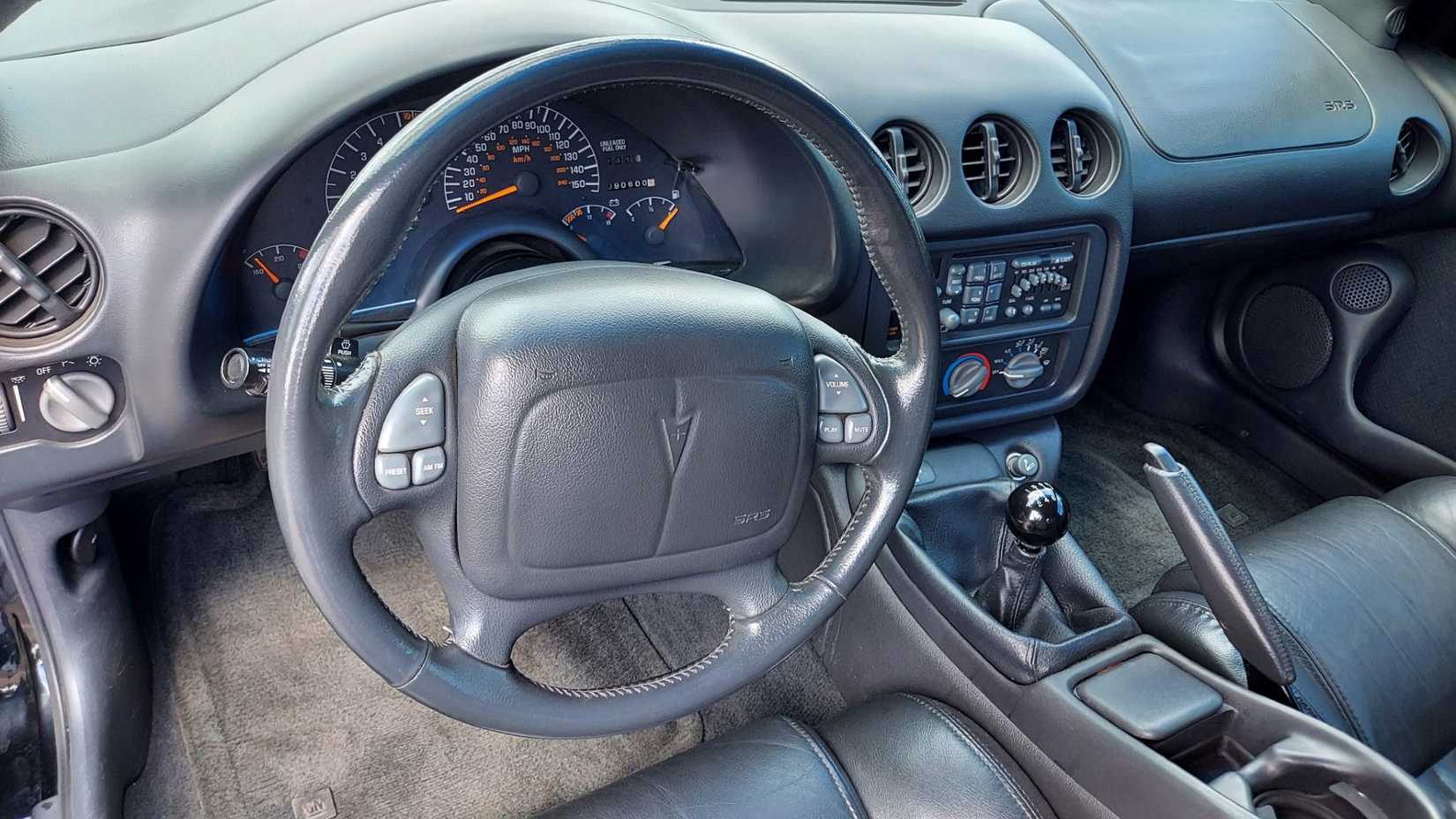 1996 Pontiac Firebird Formula Interior