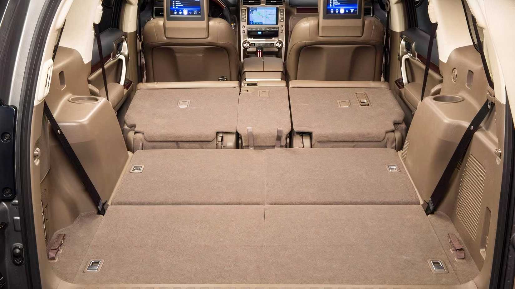 2017 Lexus GX 460 interior shot showing Cargo Area