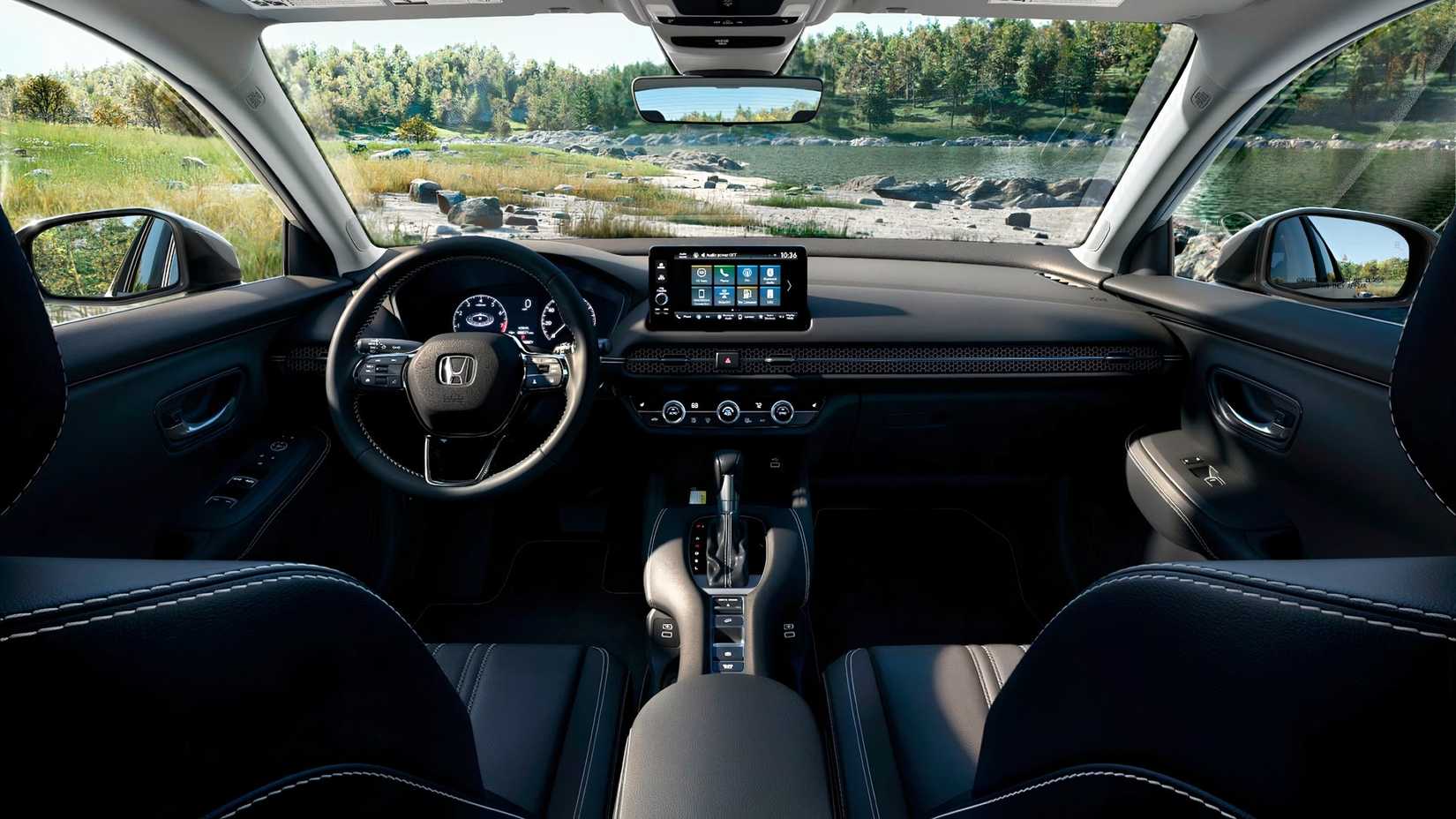 2025 Honda HR-V interior shot showing Dashboard