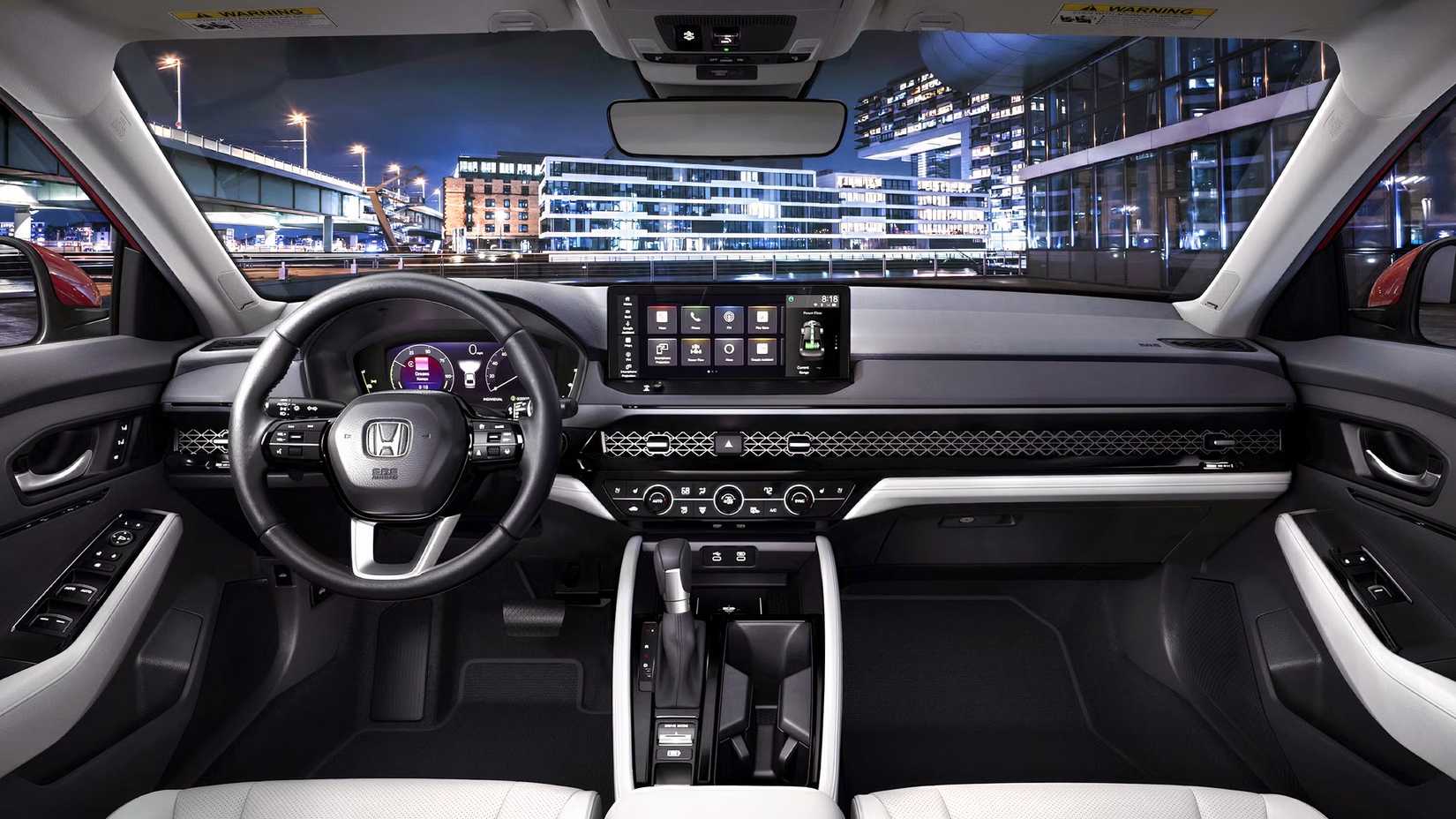 Foto do interior do Honda Accord 2026 mostrando o painel