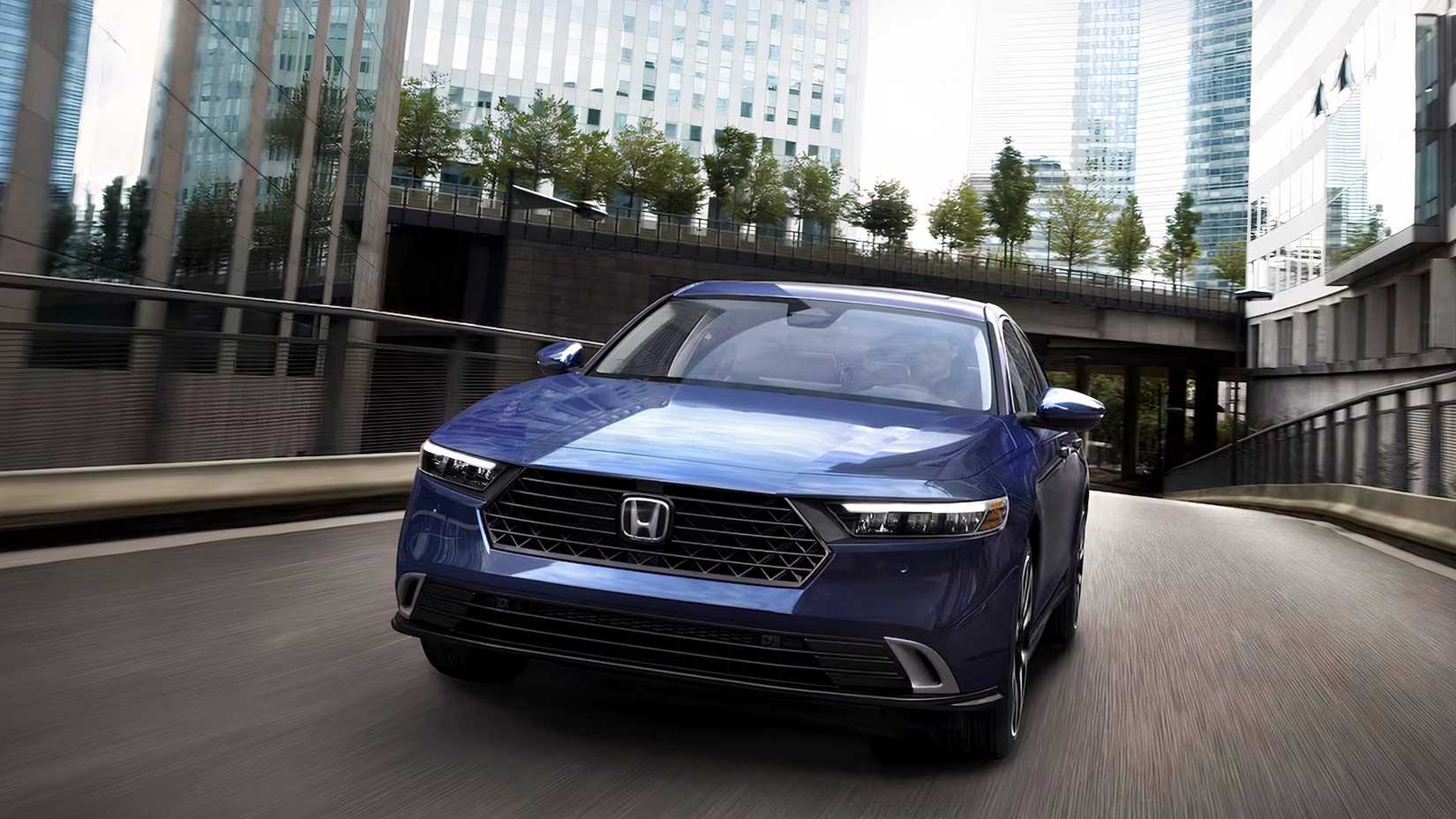 Foto de direção frontal do Honda Accord 2026