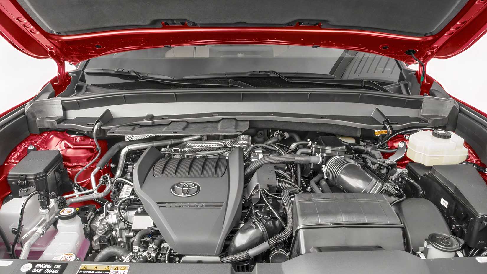2026 Toyota Grand Highlander Hybrid Max engine close-up