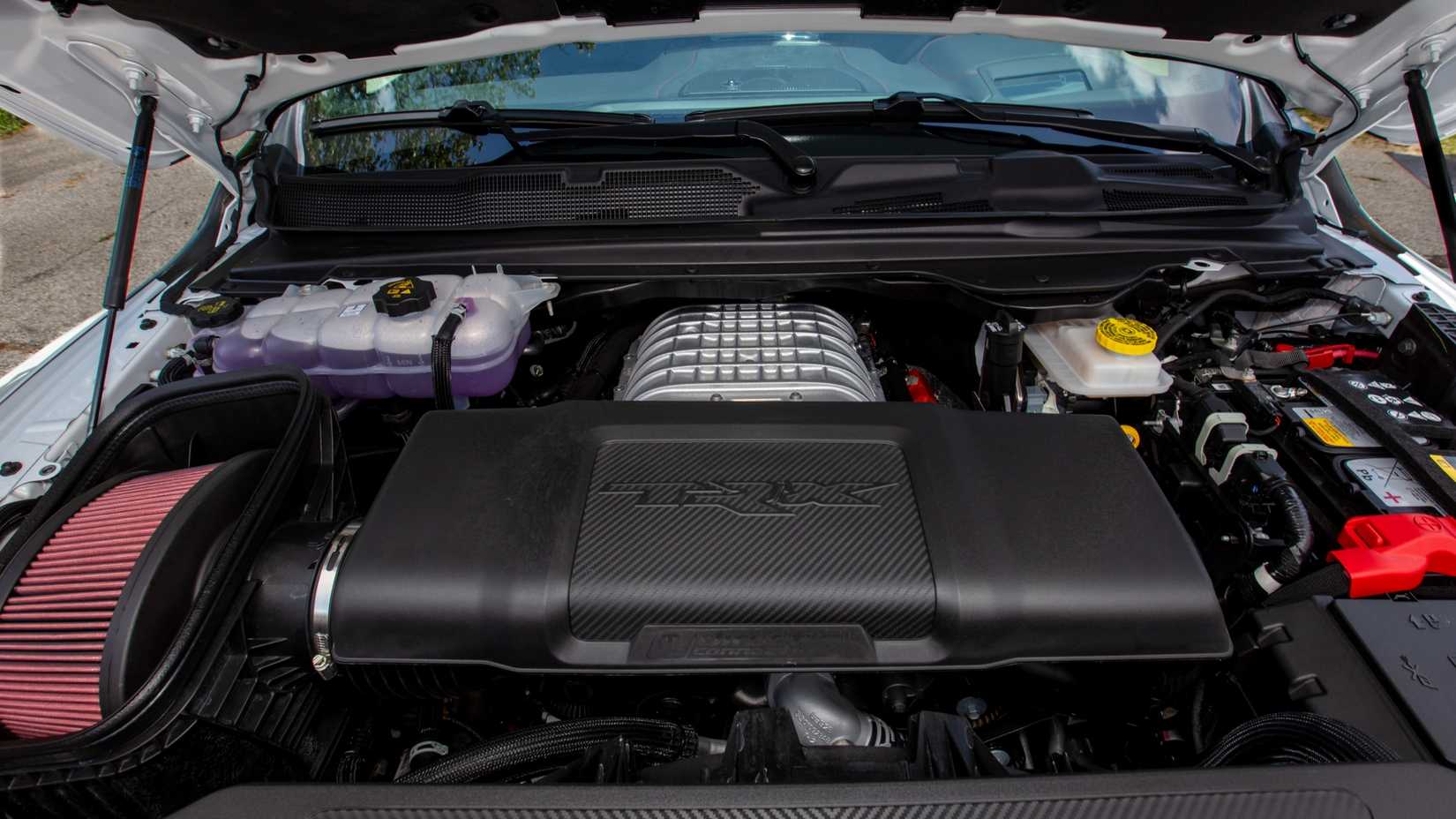 2027 Ram 1500 TRX SRT Engine bay close-up