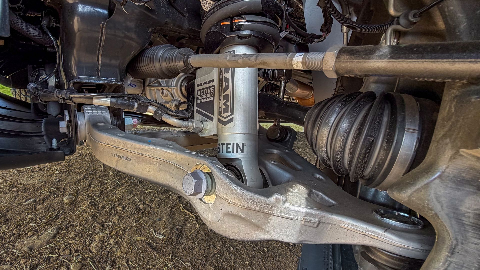 2027 Ram 1500 TRX SRT Engine Suspension close-up