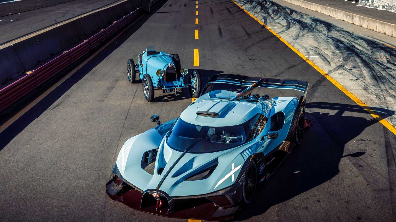 Bugatti Bolide And The Legendary Type 35