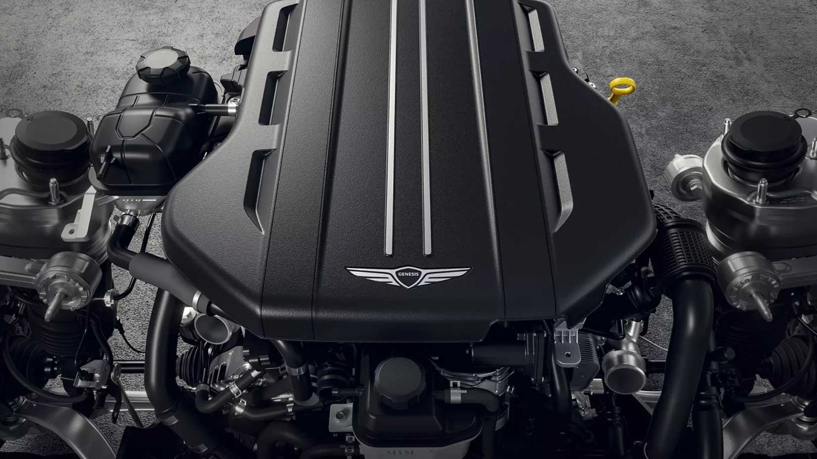 Genesis G90 3,5 litros V6 Twin-Turbo com e-supercharger de 48V