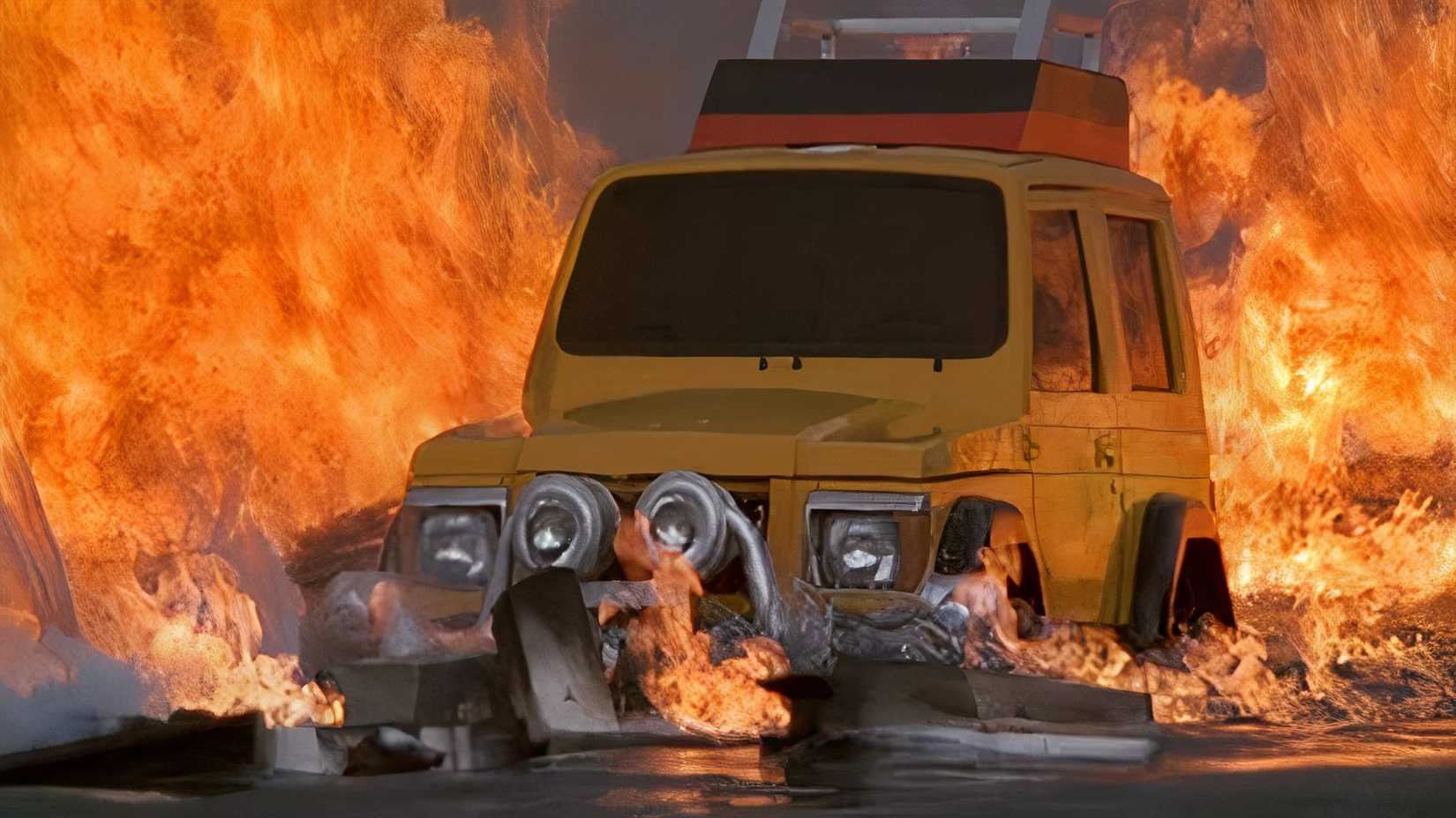 Suzuki Samurai Power Rangers Movie