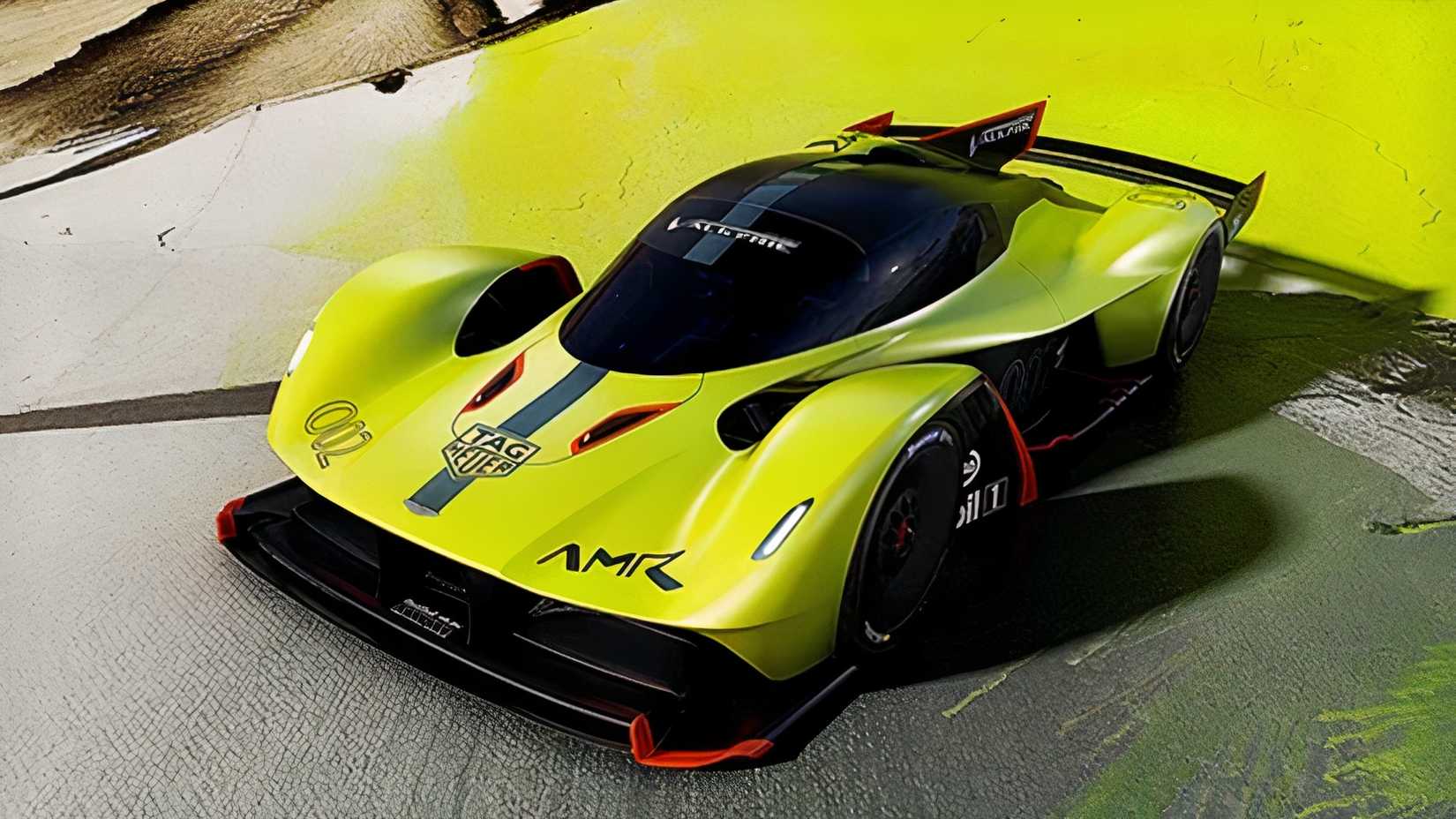 Aston Martin AMR Pro front 3/4