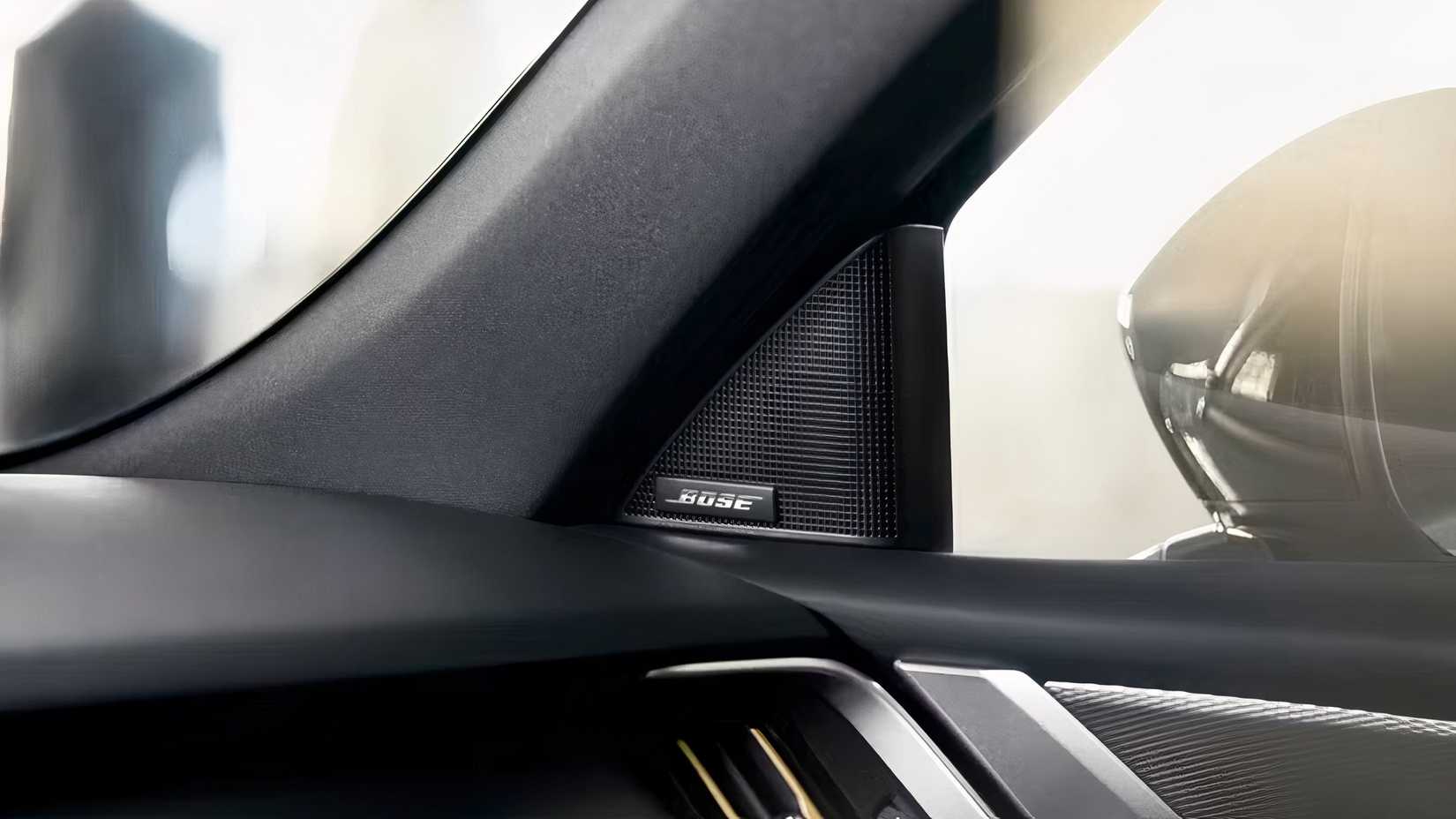 Shot of 2026 Mazda CX-70 PHEV Bose speaker
