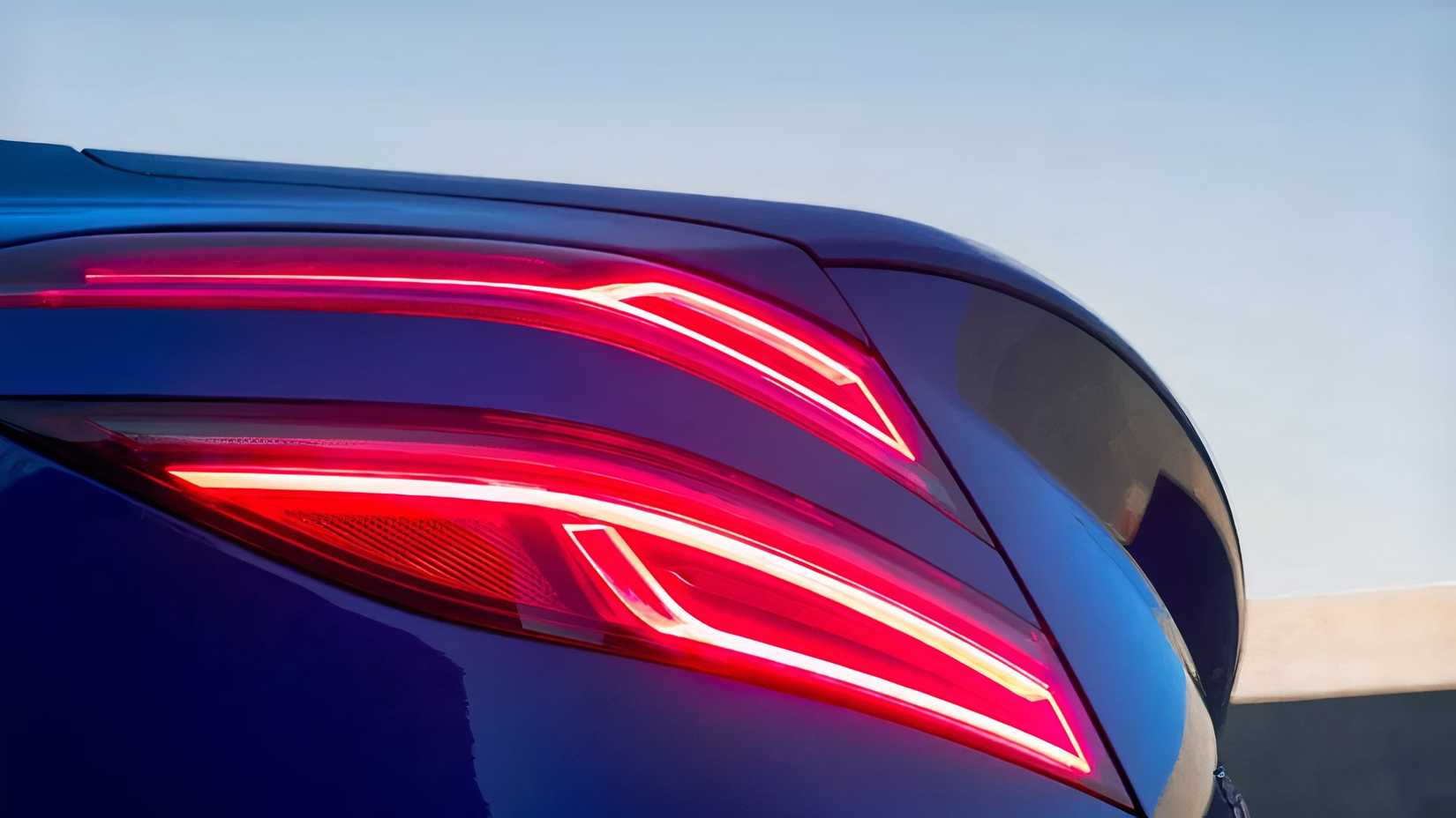 2026 Genesis G70 rear light and trunk lid close-up
