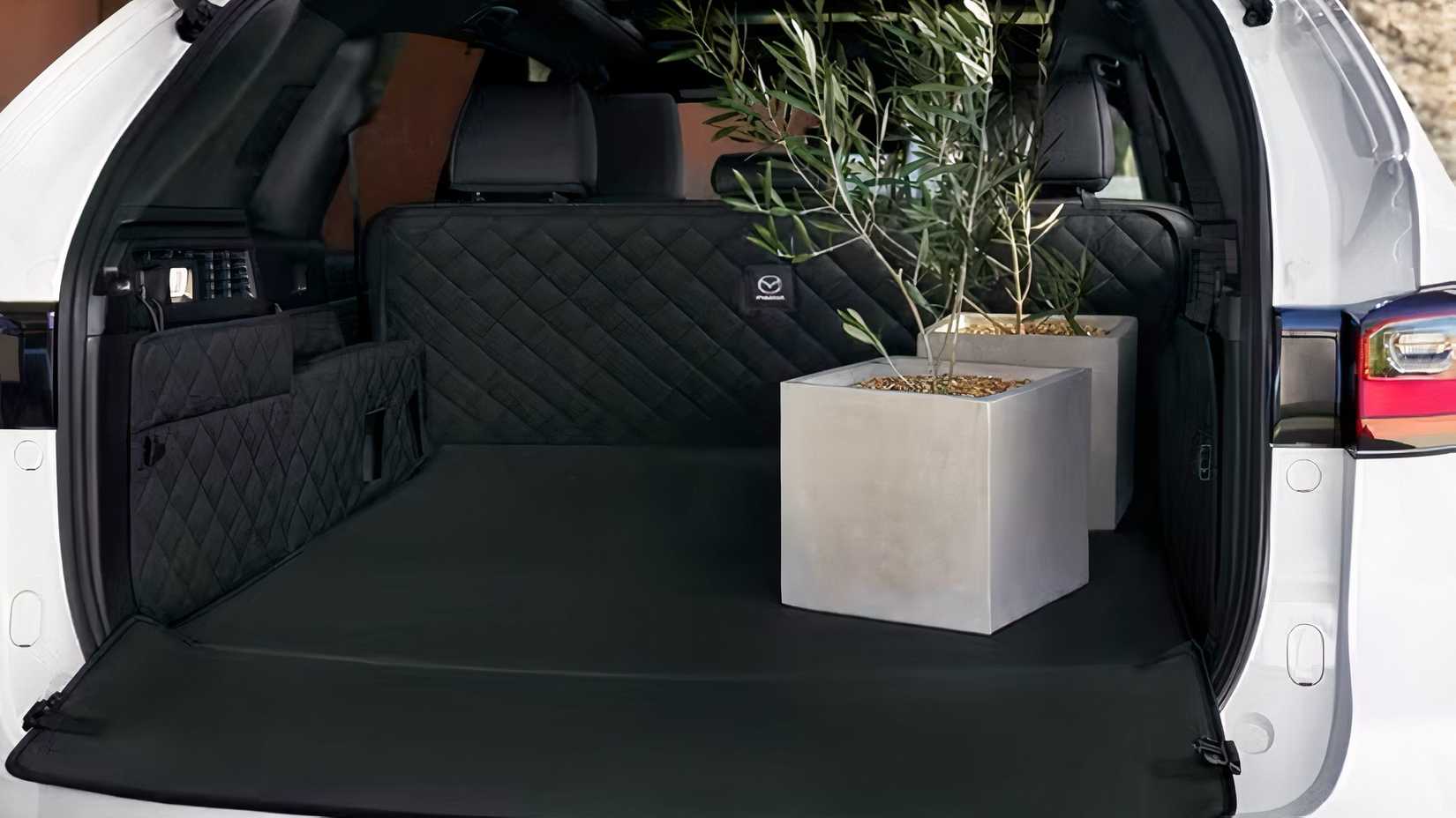 Shot of 2026 Mazda CX-70 PHEV cargo area