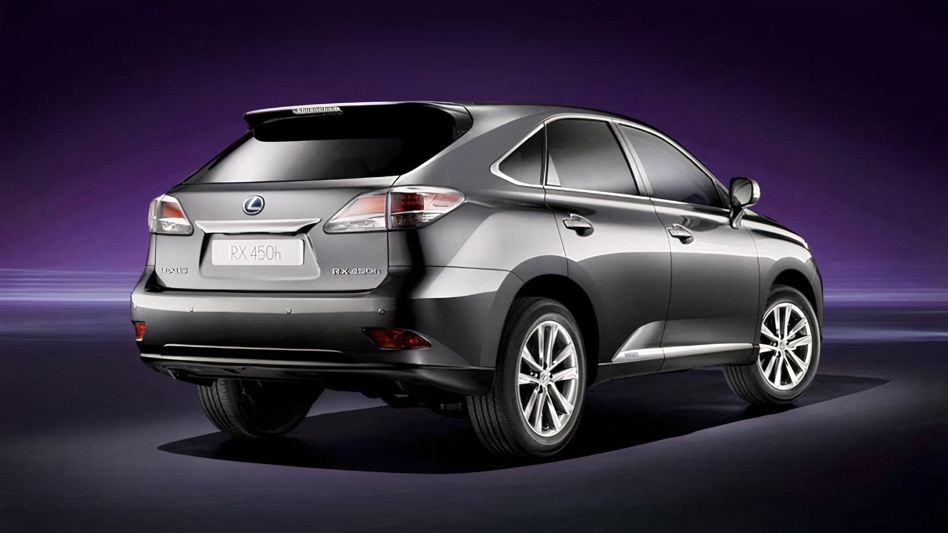 2015 Lexus RX rear 3/4 shot parked