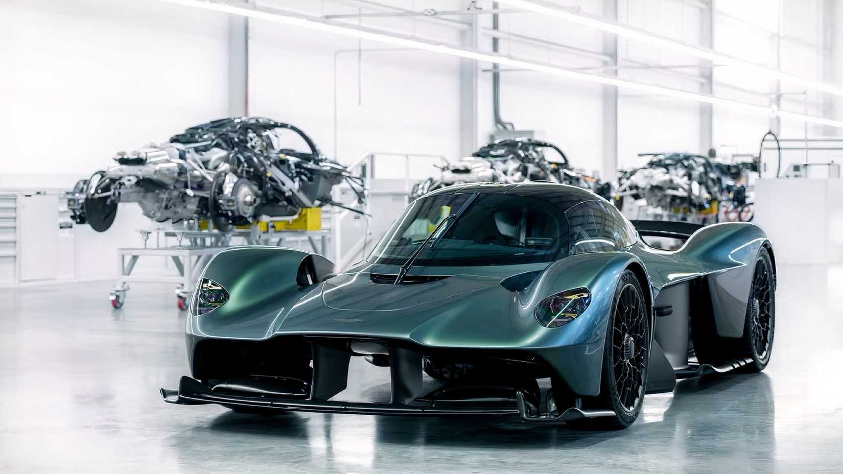 Aston Martin Valkyrie factory shot