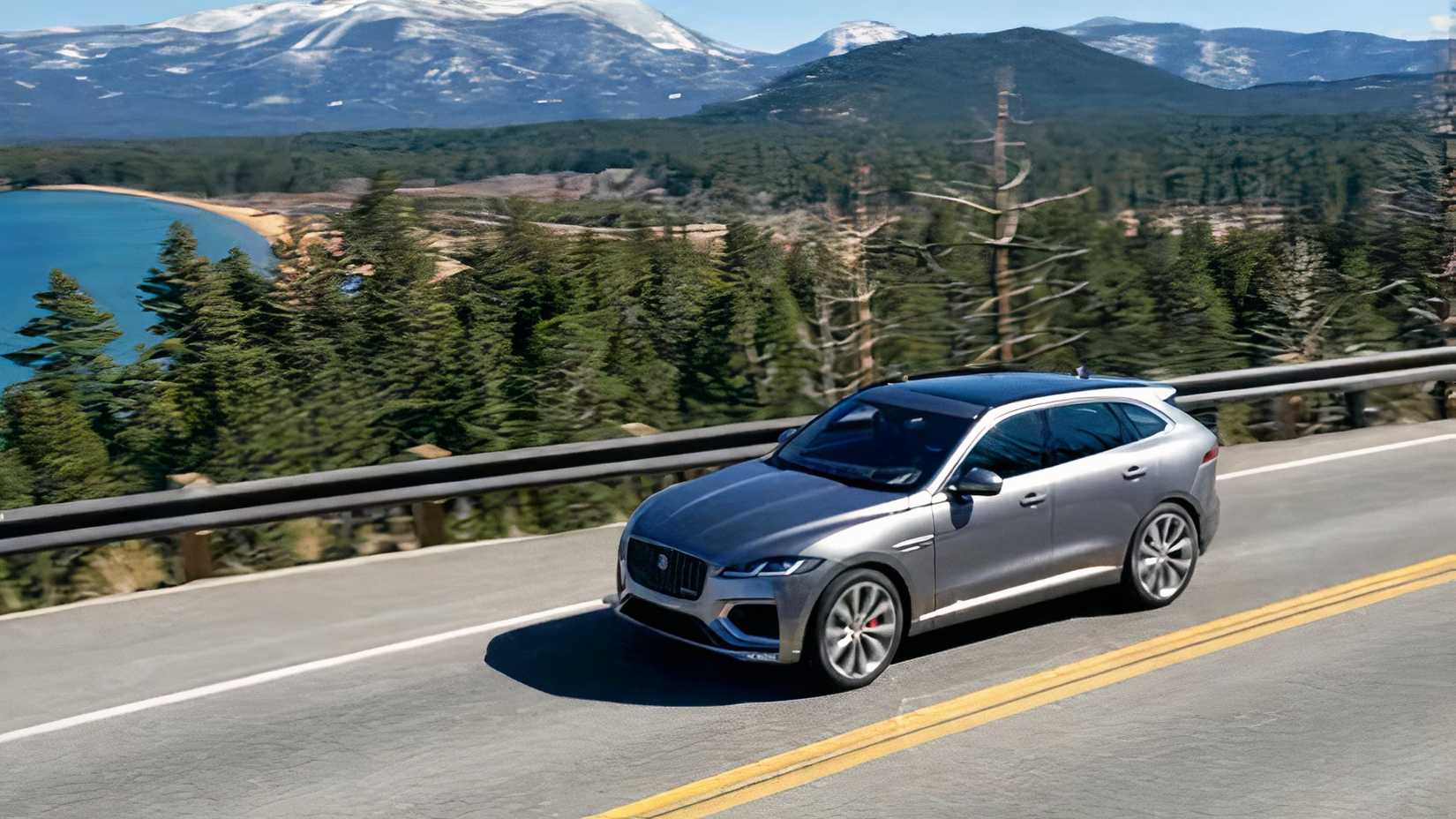 2023 Jaguar F-Pace front 3/4