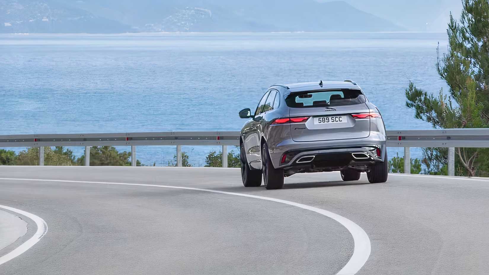 2024 Jaguar F-Pace rear 3/4