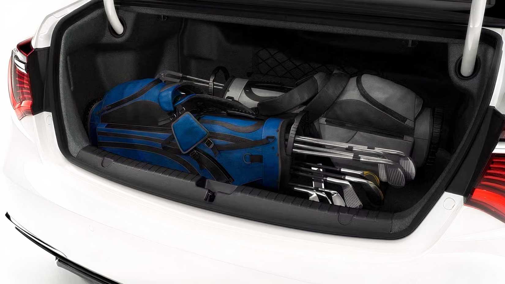 Shot of 2020 Acura RLX trunk loaded