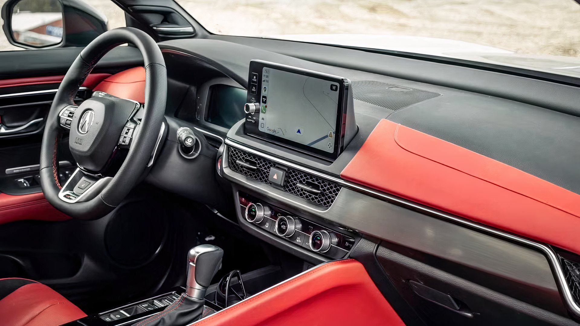 2026 Acura ADX interior showing front cabin