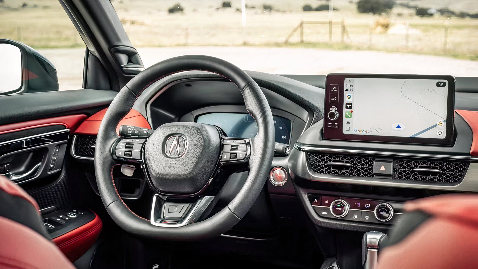 2026 Acura ADX interior showing dashboard