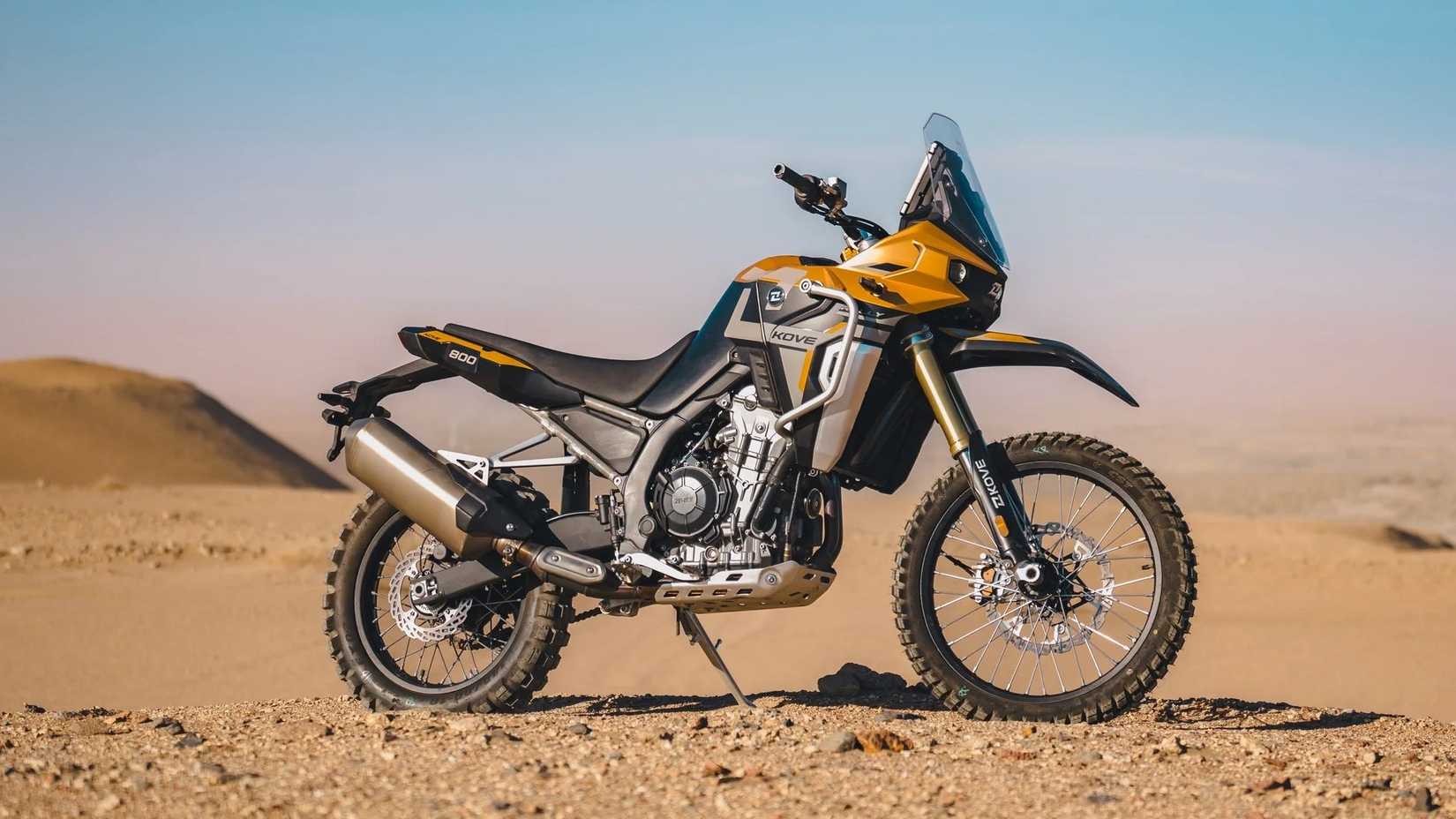 Orange 2026 Cove 800X Rally parked in a desert