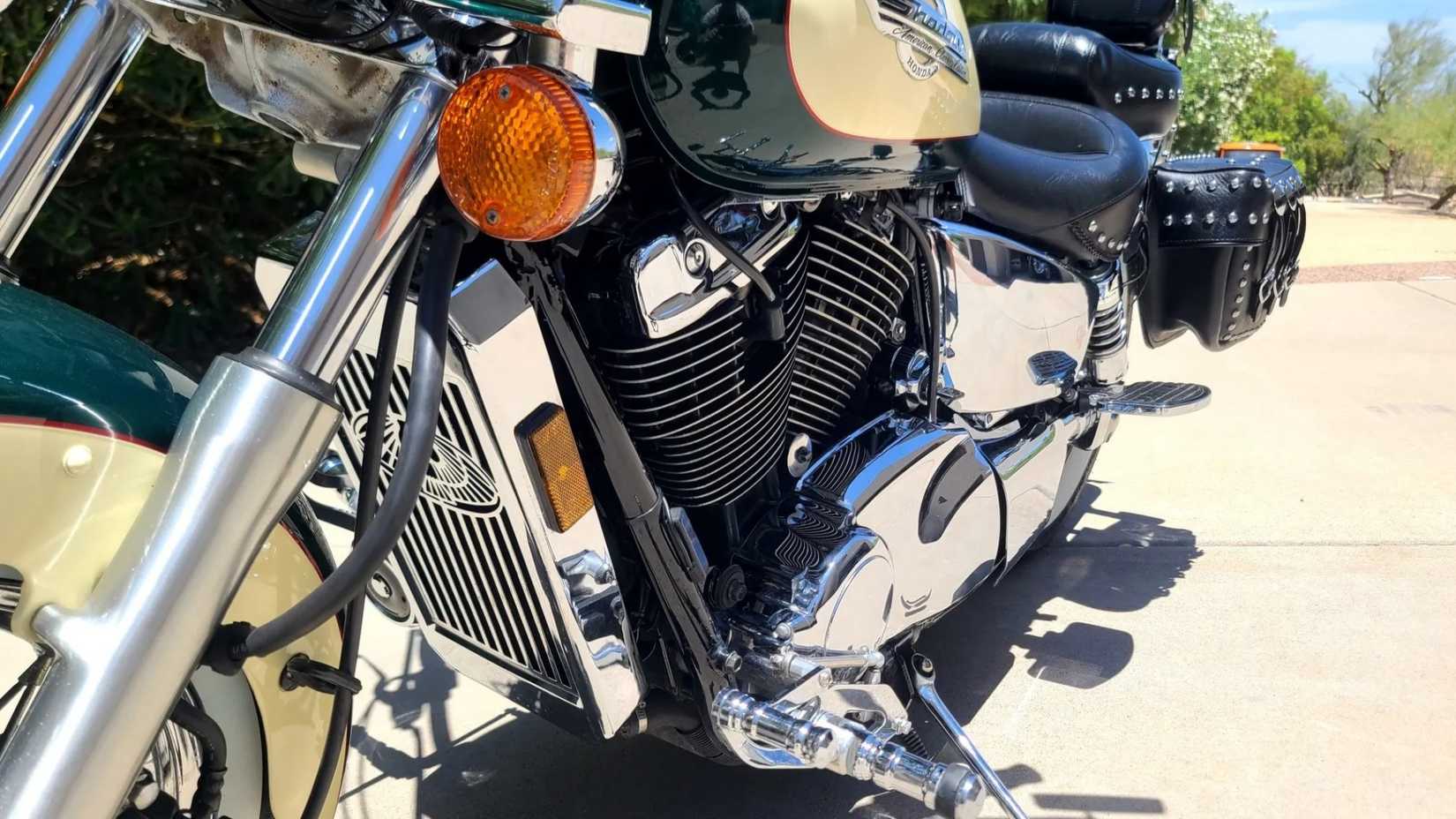 1998 Honda Shadow 1100 ACE Side Closeup