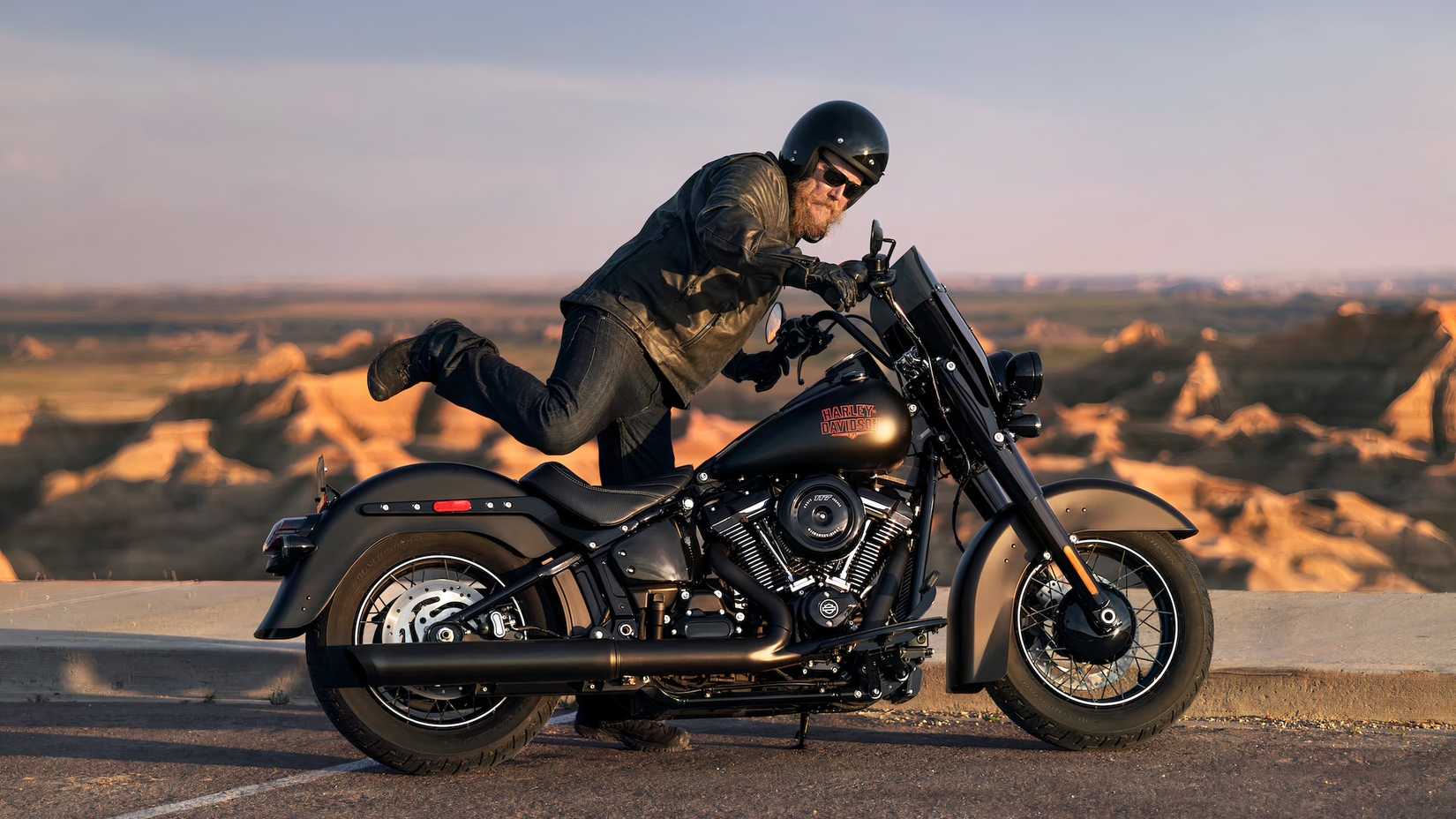 2026 Harley-Davidson Deadwood static shot with rider