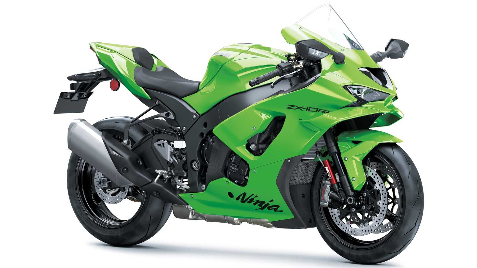 2026 KAwasaki Ninja ZX-10RR Third-Quarter Studio Shot