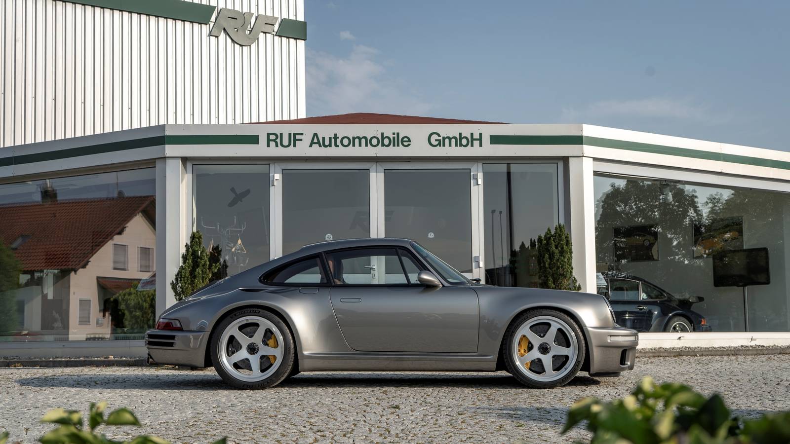 Photo: topspeed.com RUF EHRA Debuts in Monterey: Liquid Silver & 7-Speed Manual