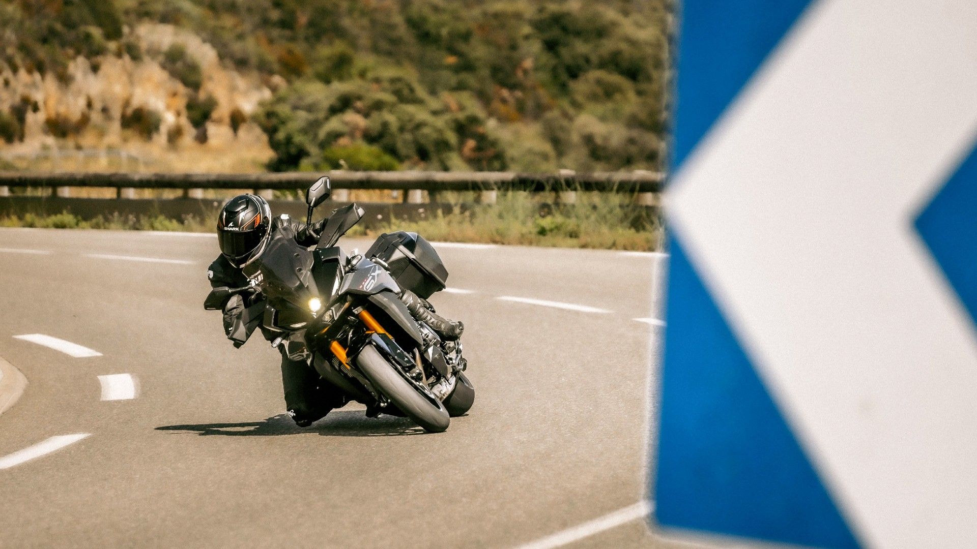The Suzuki With V-Strom Comfort And GSX-R Performance