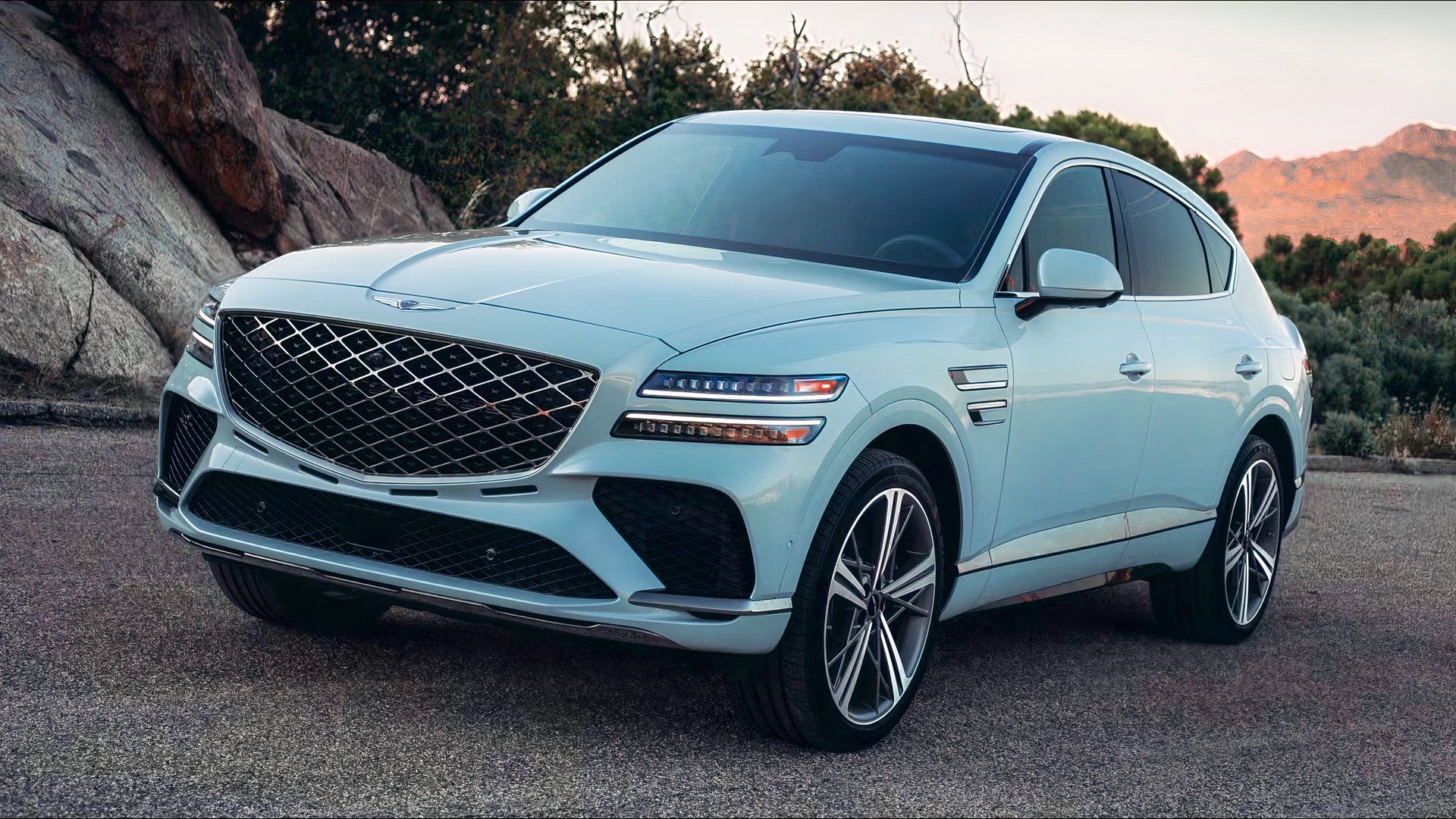 The Best 2027 Genesis GV80 Coupe Trim Isn't The 409-HP Flagship