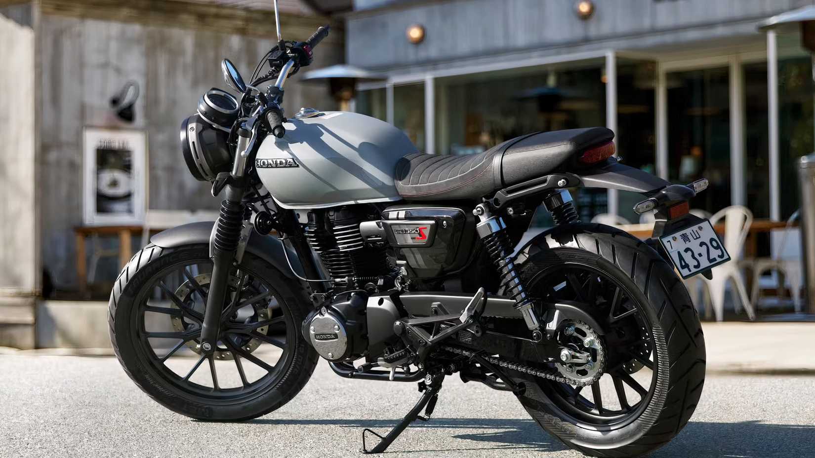 Honda GB350 S rear static shot