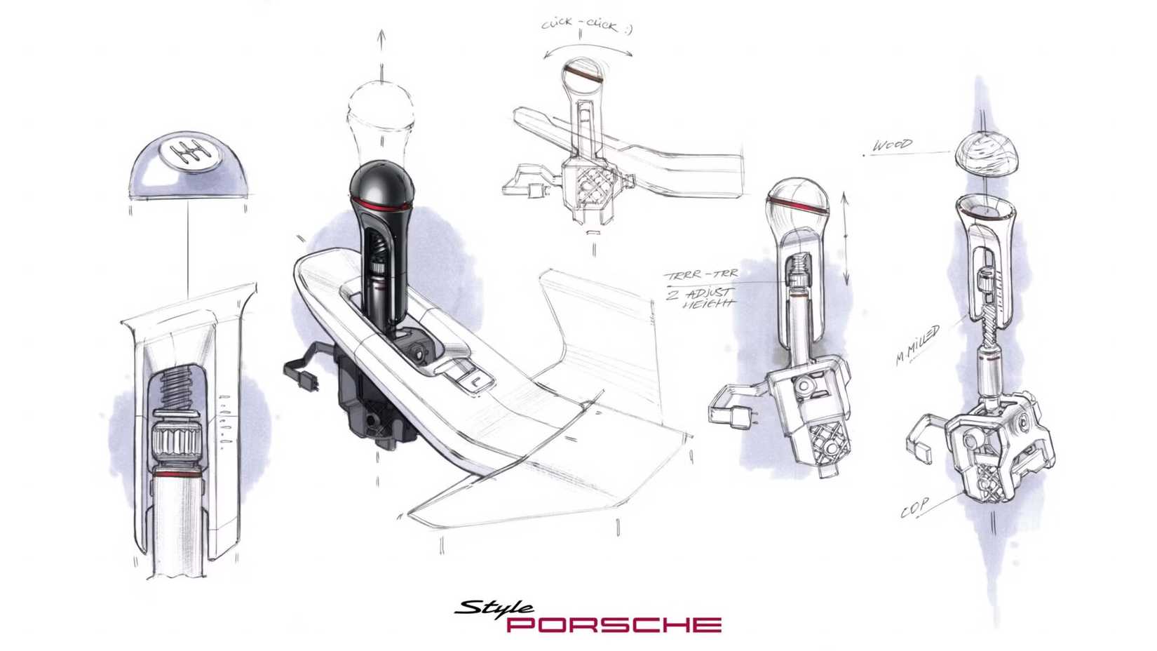 Porsche Mission S May Hide A Simulated Manual Gearbox