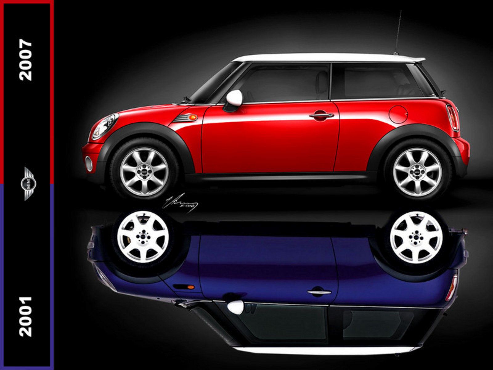 Mini Cooper r56 Размеры