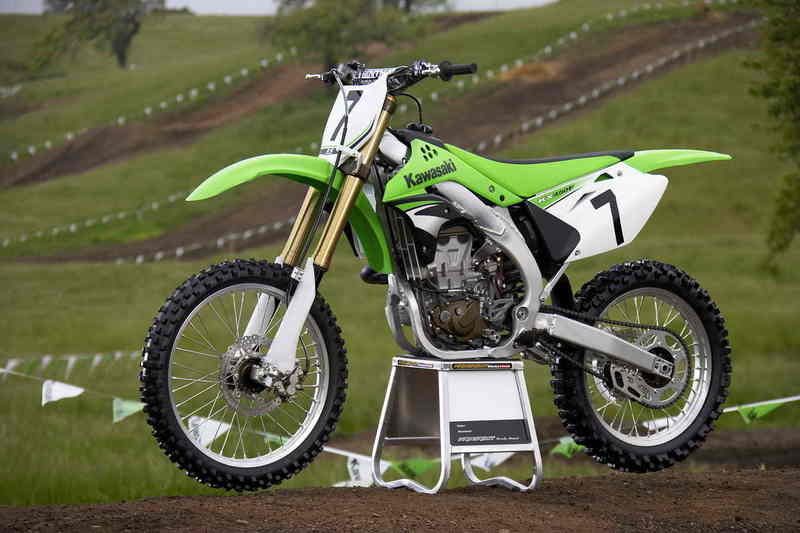 Kawasaki 450 KX F стант