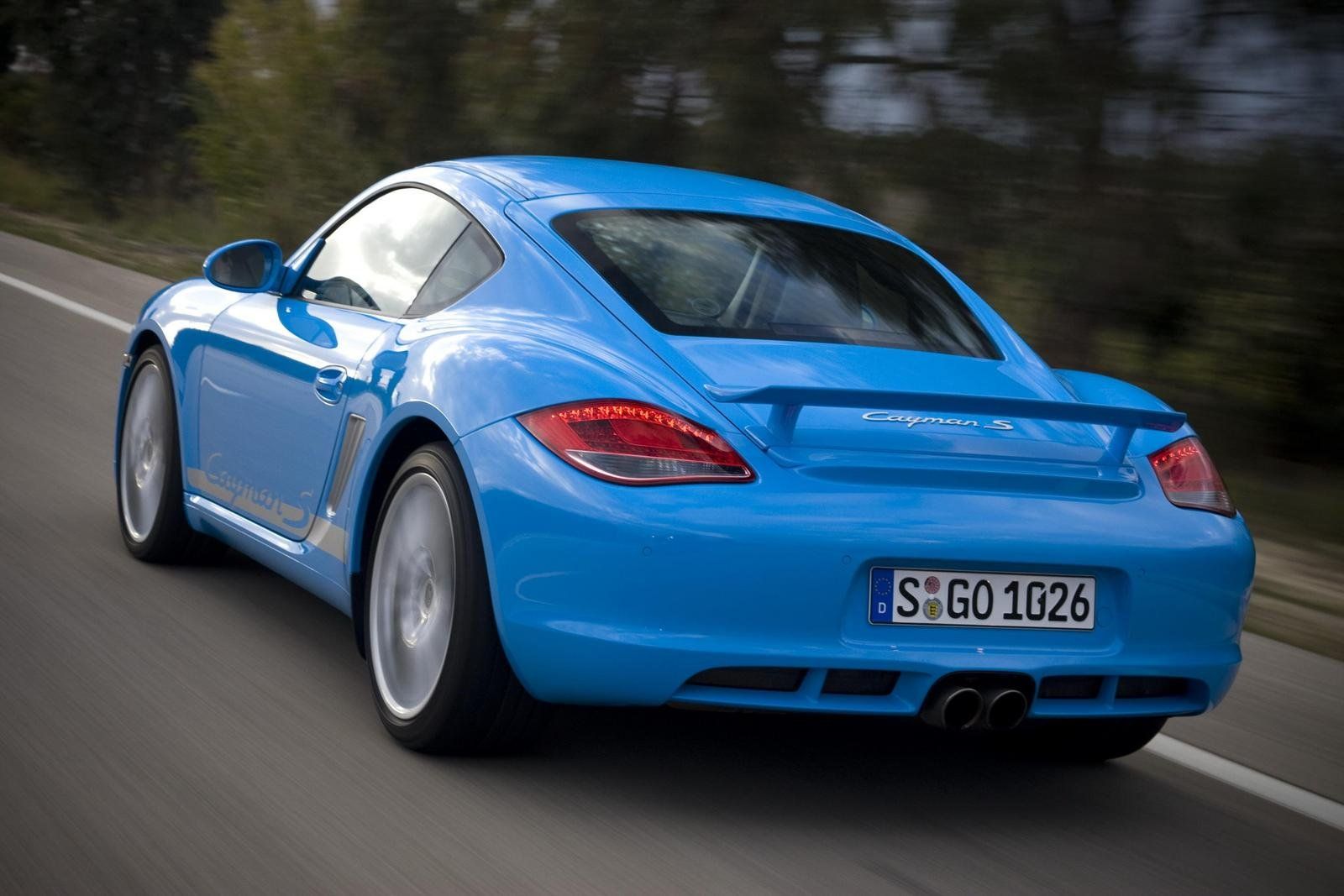 Porsche Cayman s Blue